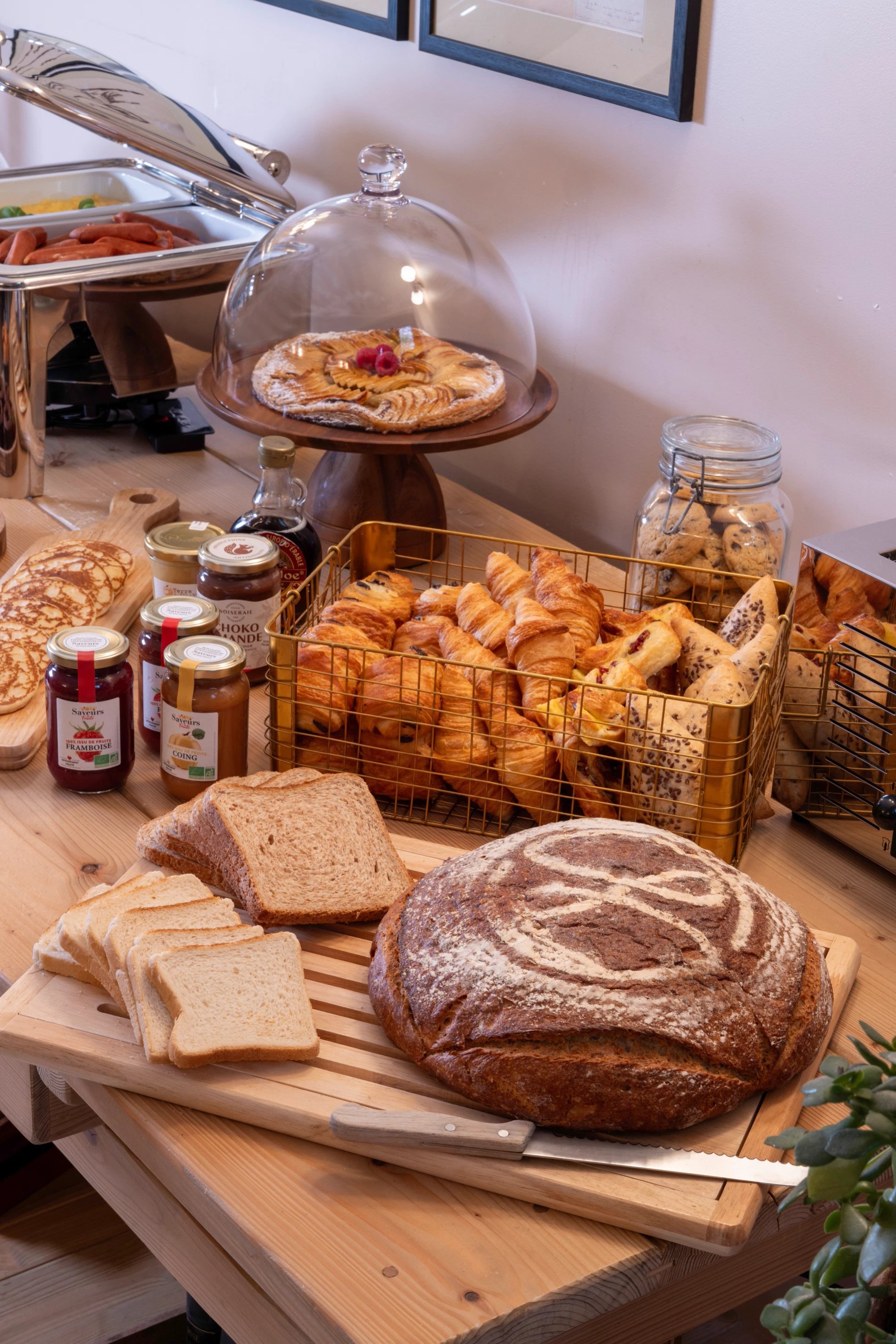 Hôtel Maxim Quartier Latin Salle Petit-Déjeuner Buffet
