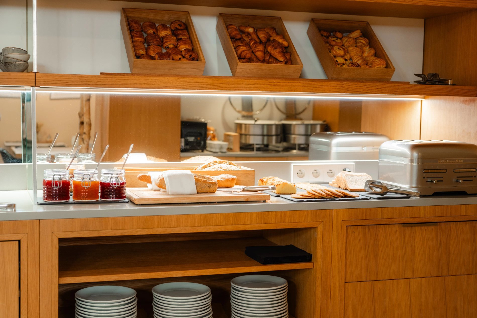Petit-déjeuner buffet 9 Hôtel Bruxelles Sablon