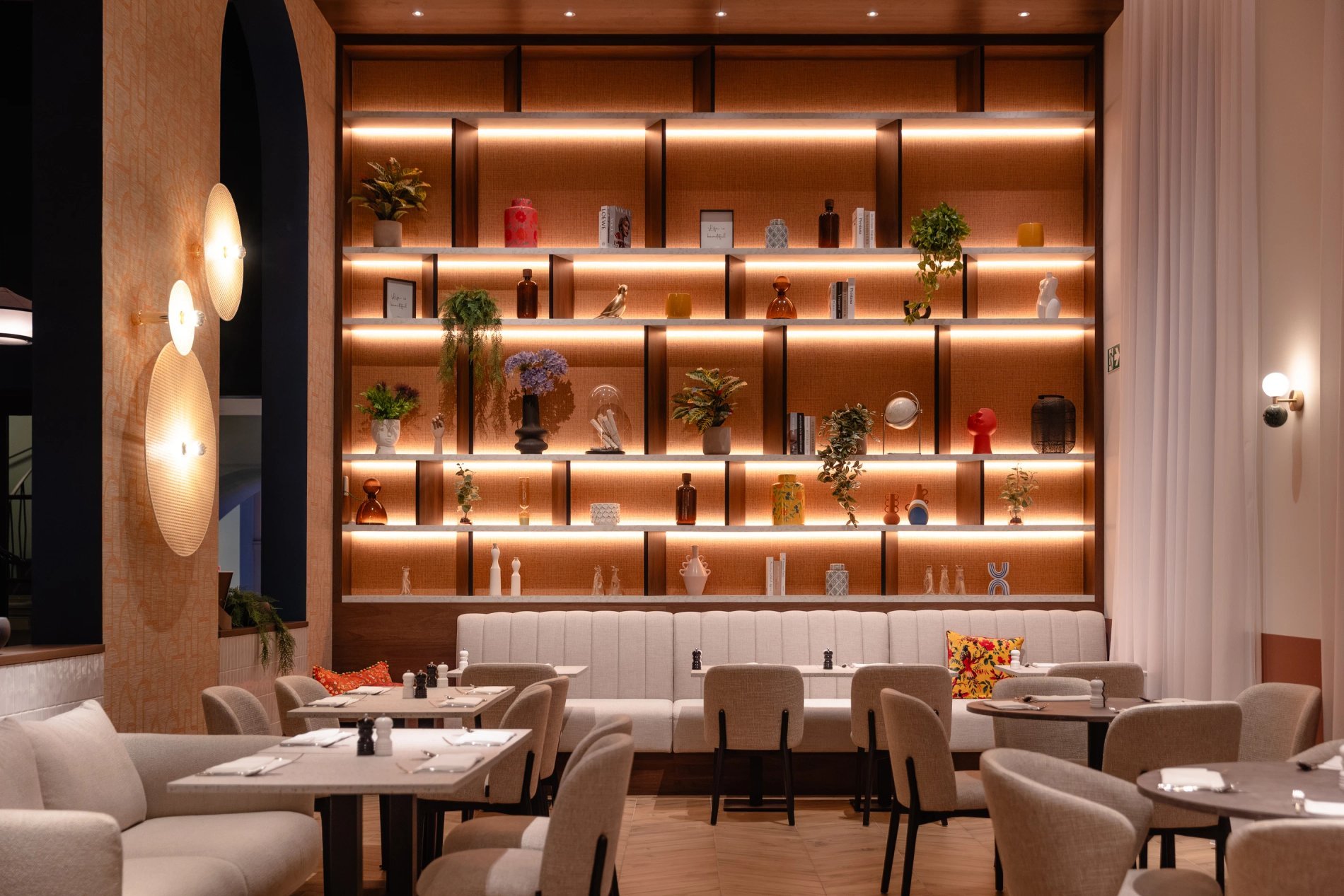 Chef Christopher Olivier in restaurant Curatio in Leuven