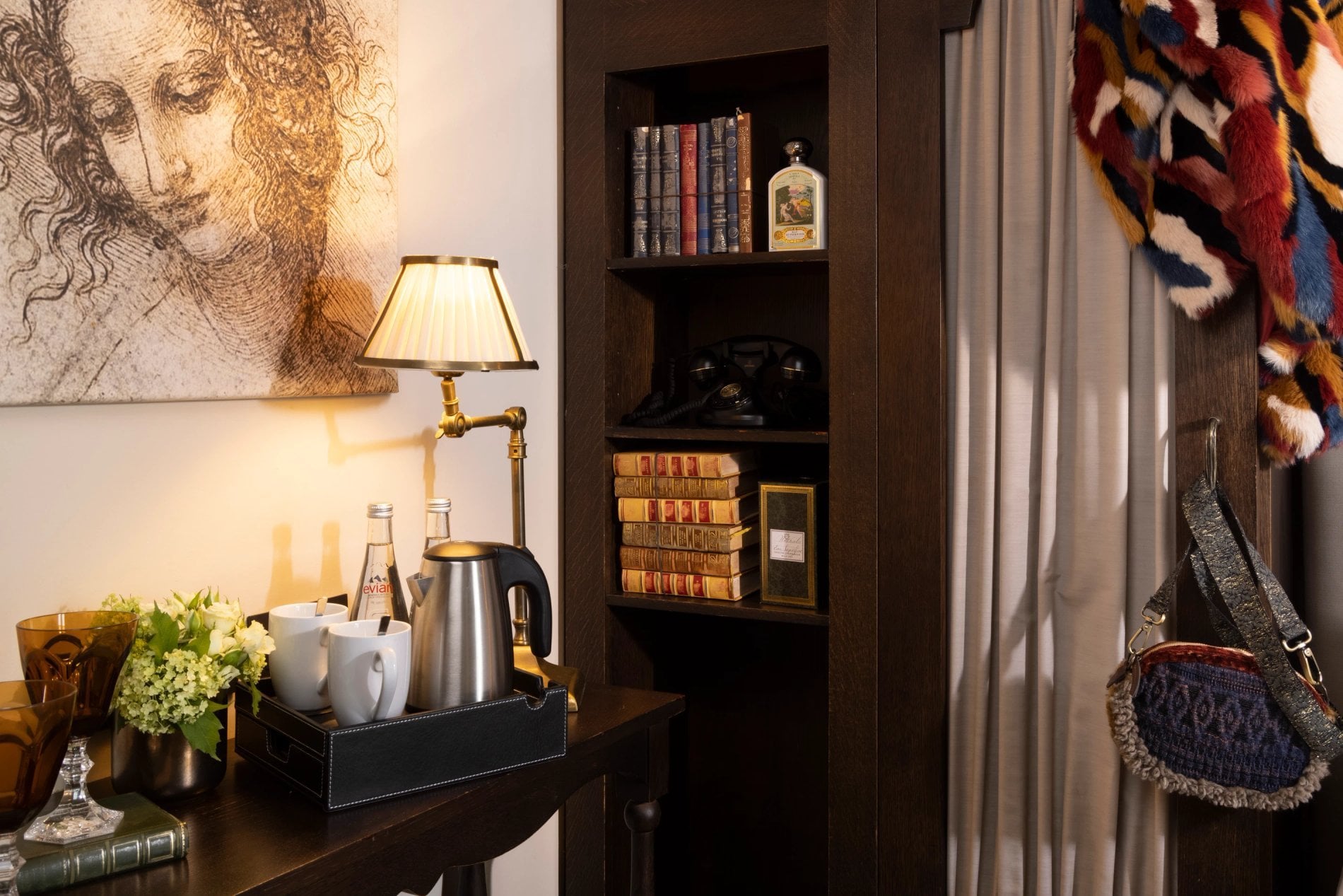 Hôtel Da Vinci Chambre Standard Bureau Bouilloire