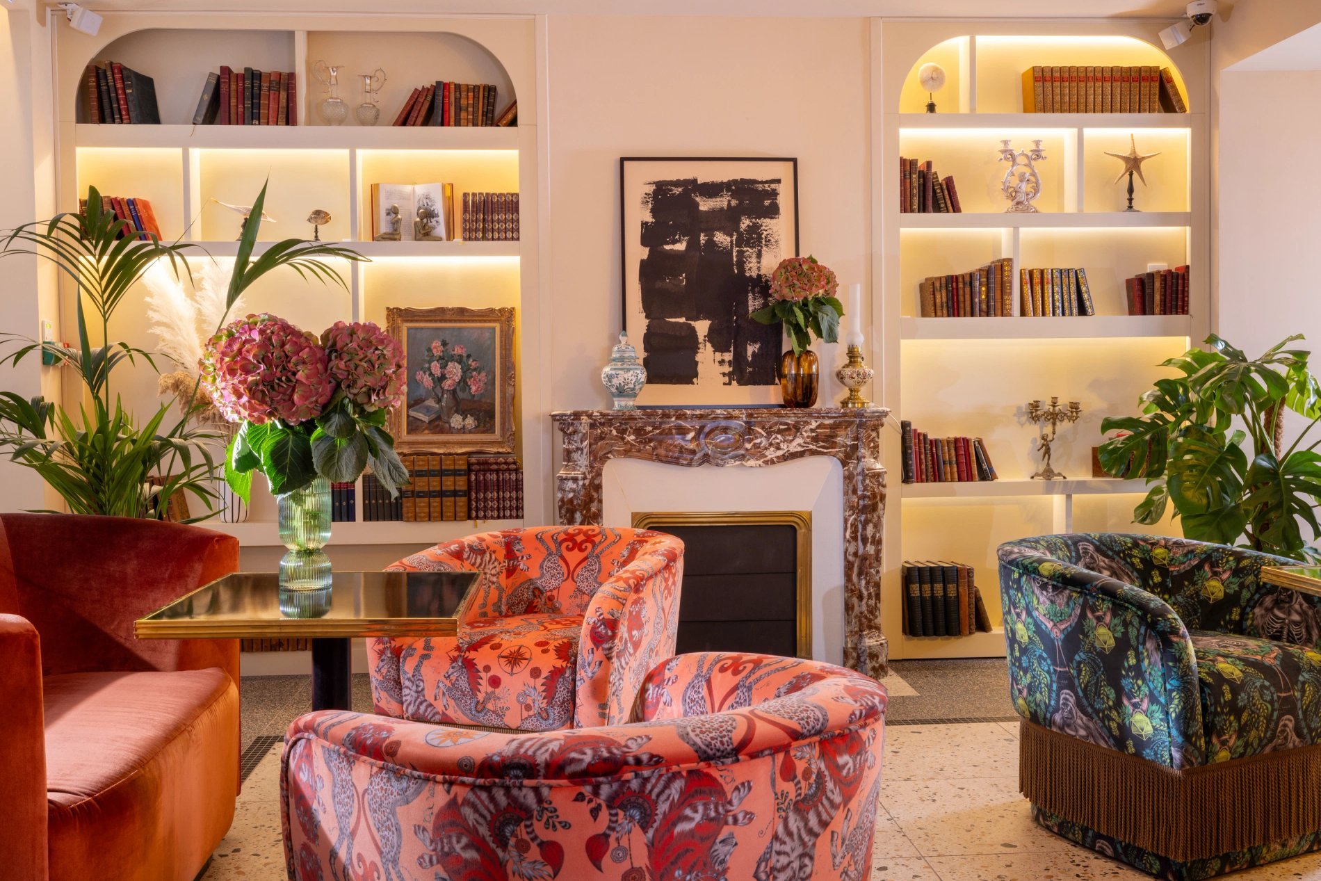 Hôtel Ginette à la Folie Salon Lobby