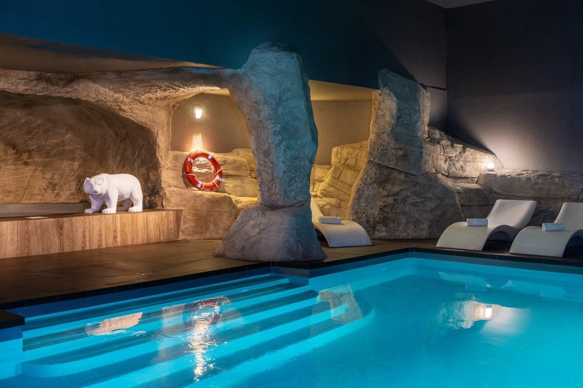 Chambre de l'Hotel Pic Blanc à l'Alpe d'Huez