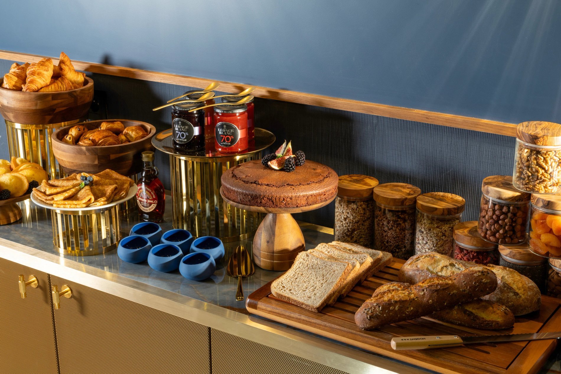 Hotel Filigrane | Lounge Breakfast Buffet