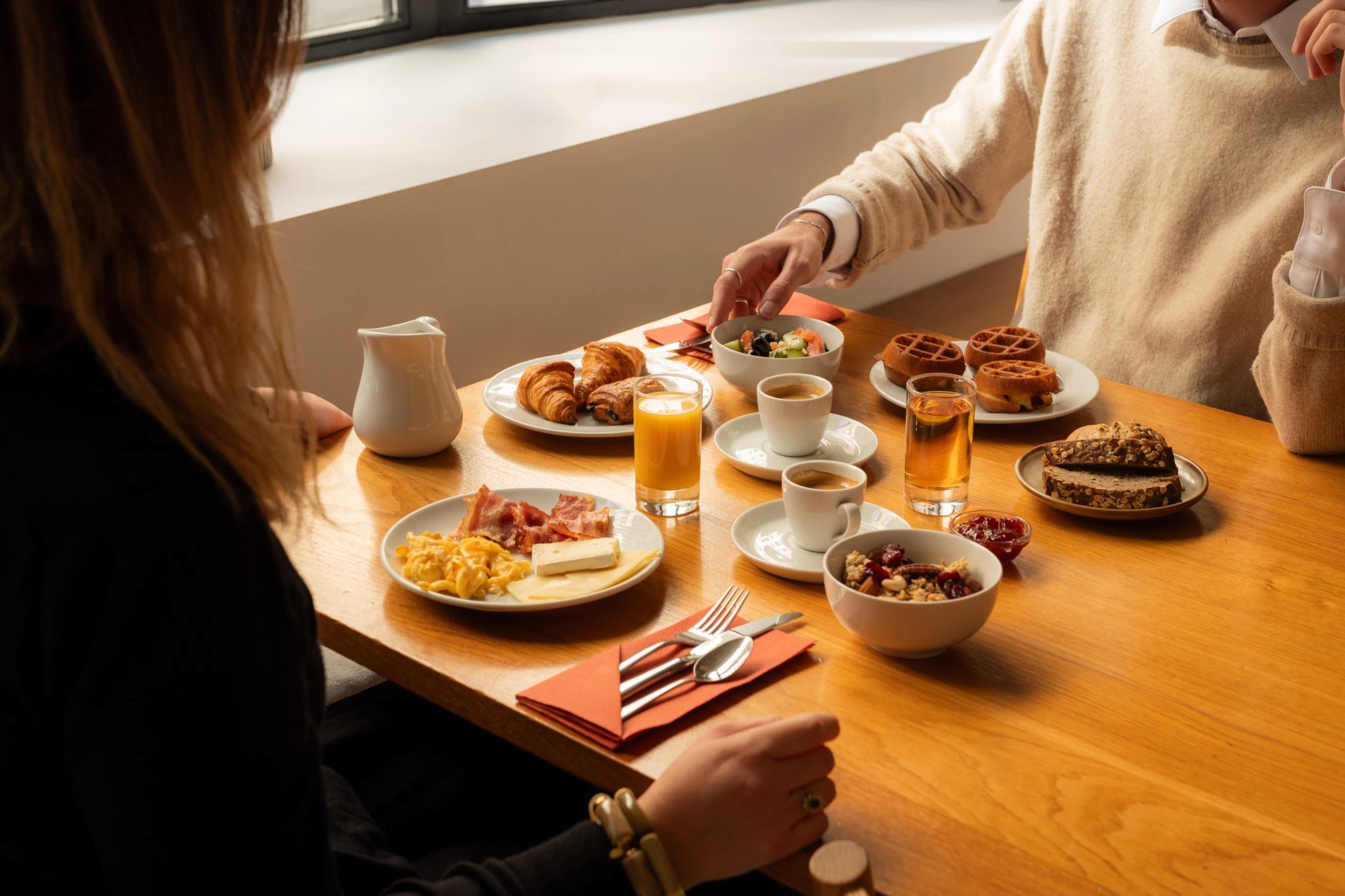 Petit déjeuner 9hotel Central Bruxelles