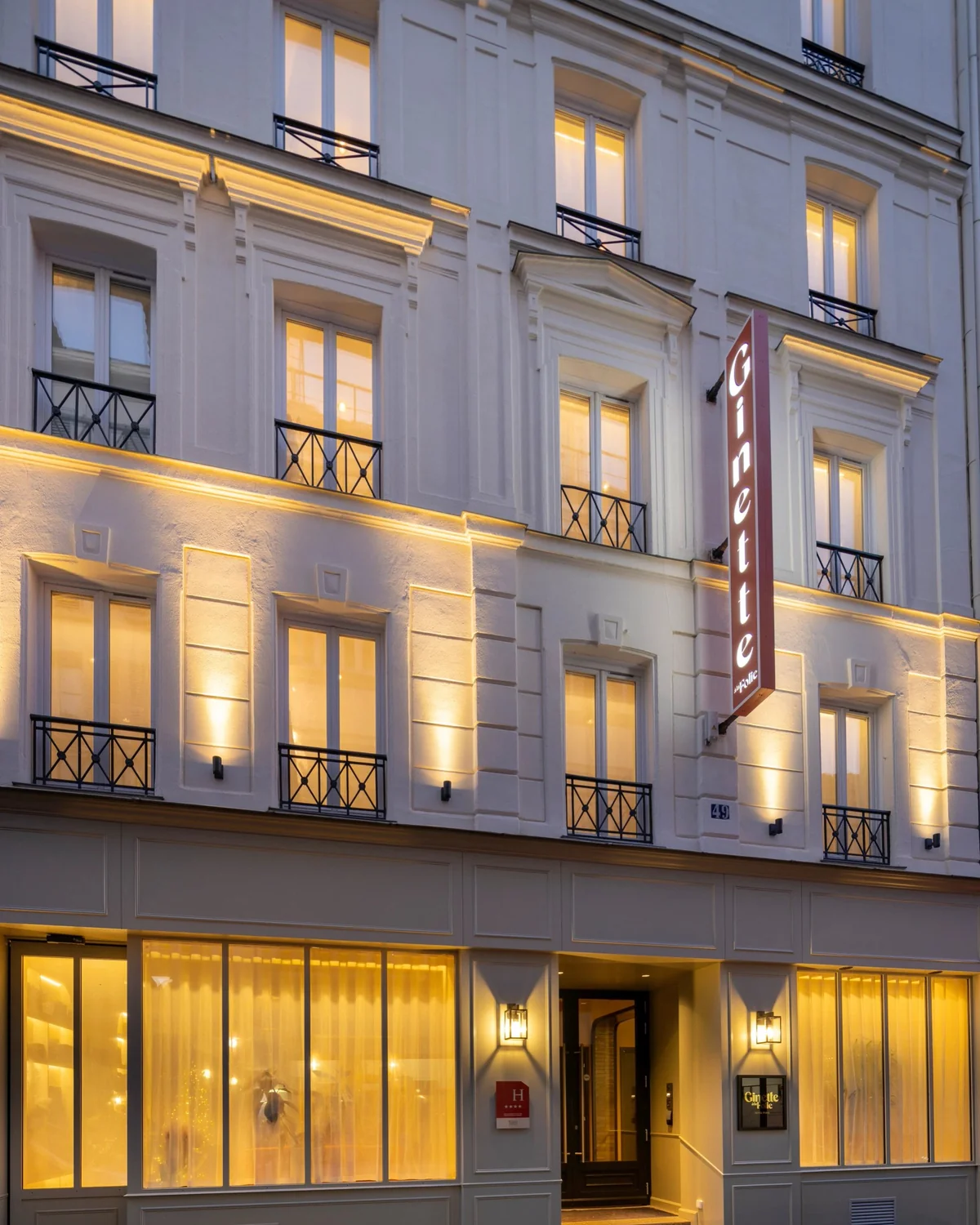 Hôtel Ginette à la Folie, Hotel Ginette à la Folie Facade