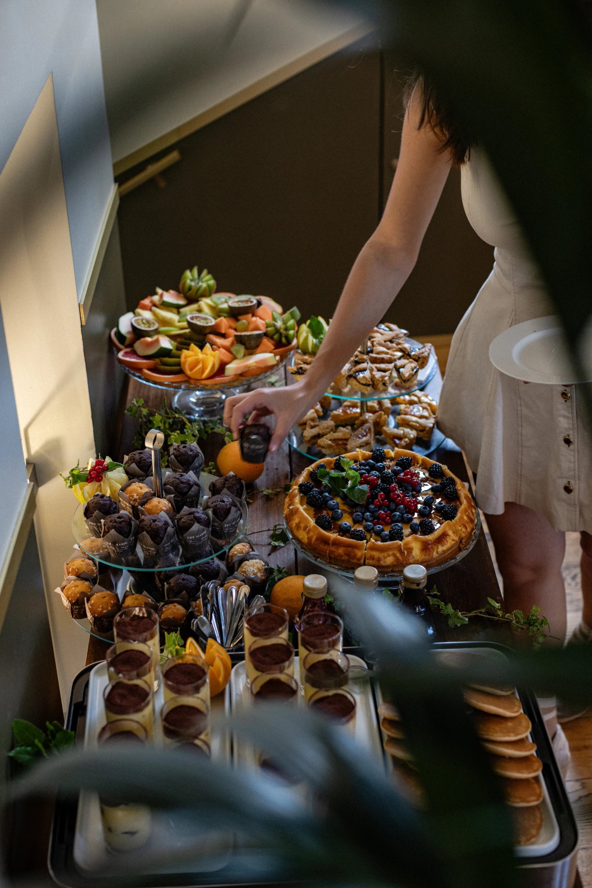 Brunch terrasse 9Hotel Cesàri