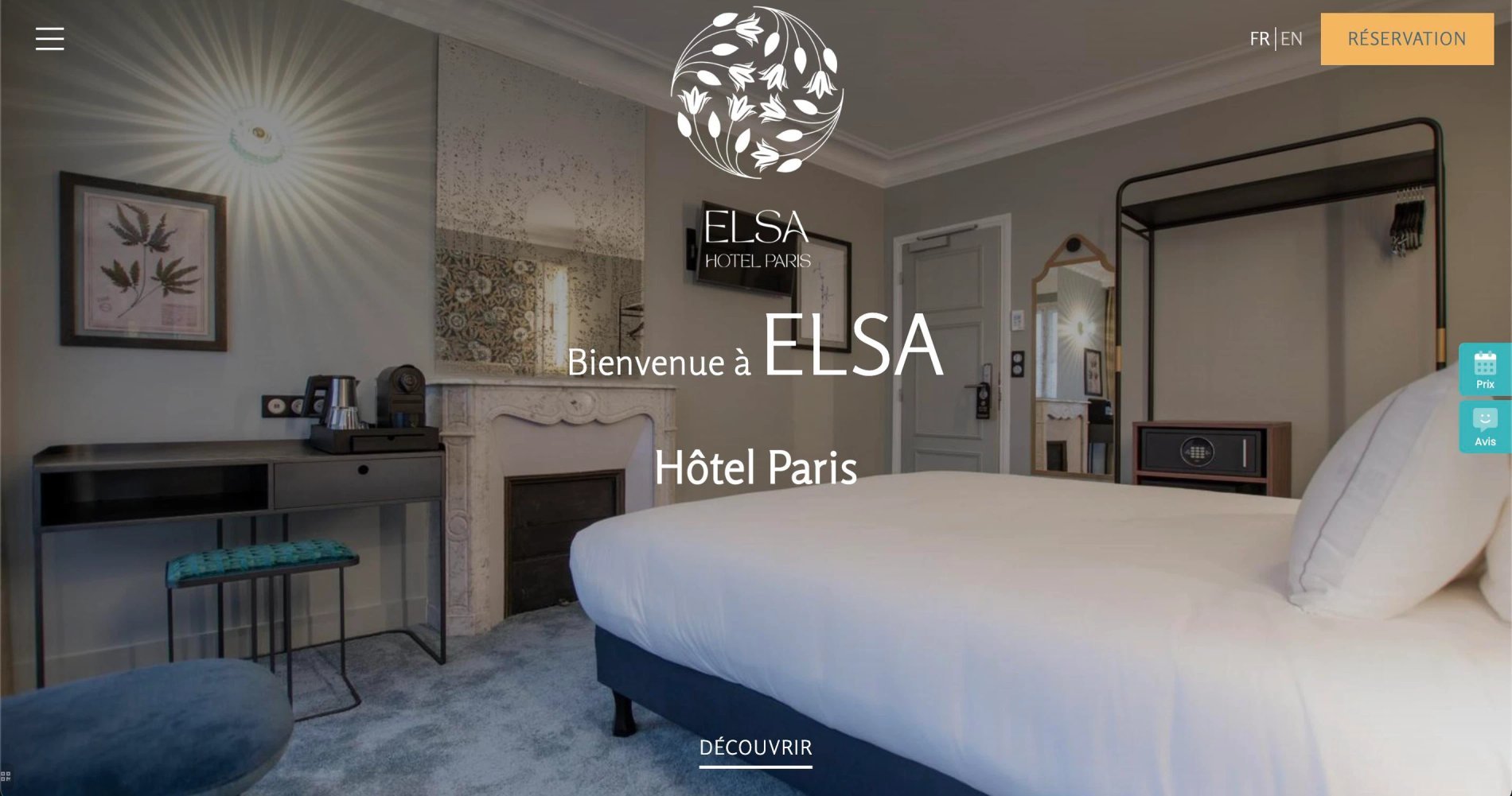 MMCréation Agency | Portfolio Elsa Hotel