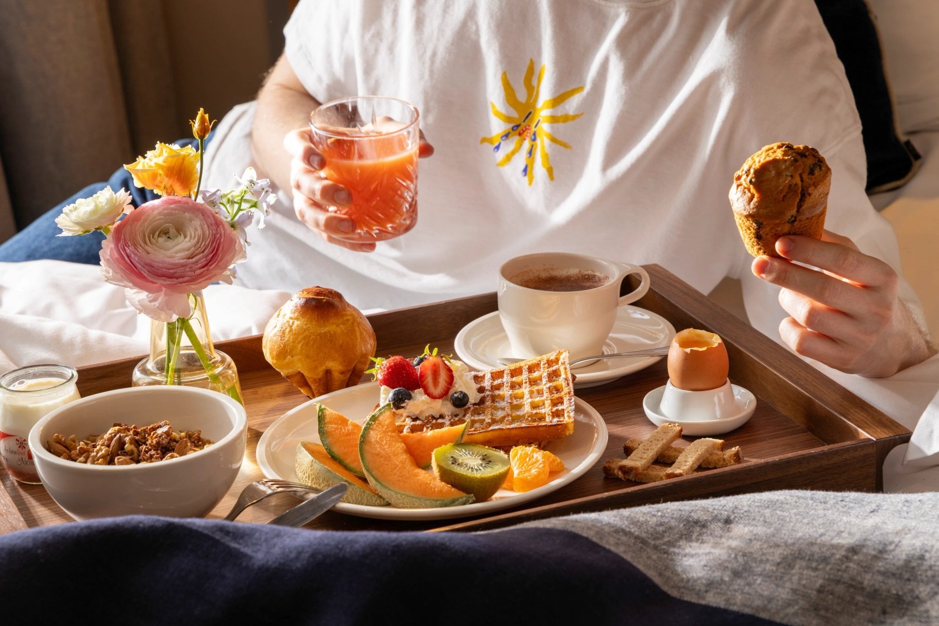Hôtel Maxim Folies Petit-déjeuner en chambre Room service