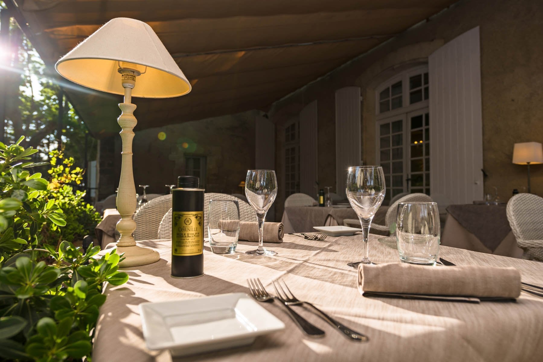 Restaurant Les Voûtes au Moulin de Vernègues