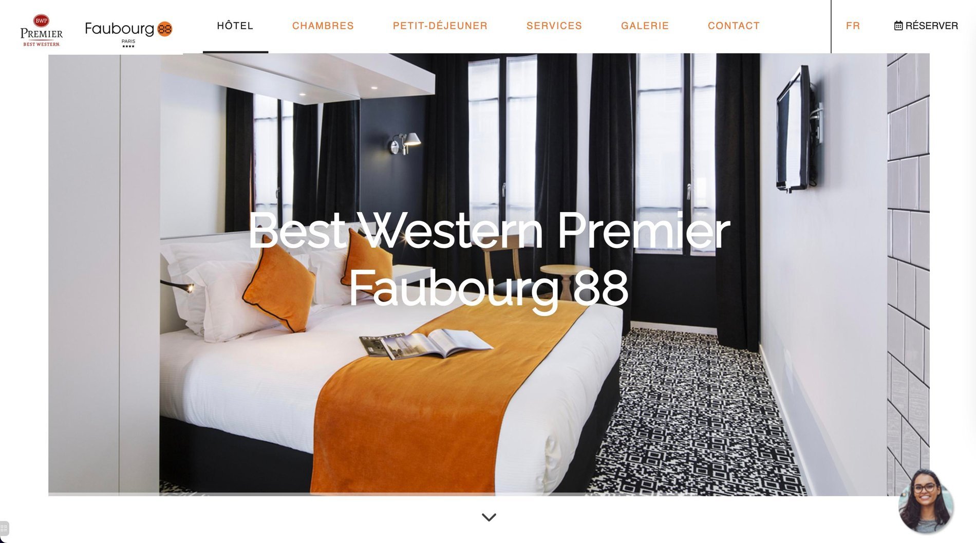 MMCréation Agency | Portfolio Best Western Premier Faubourg 88