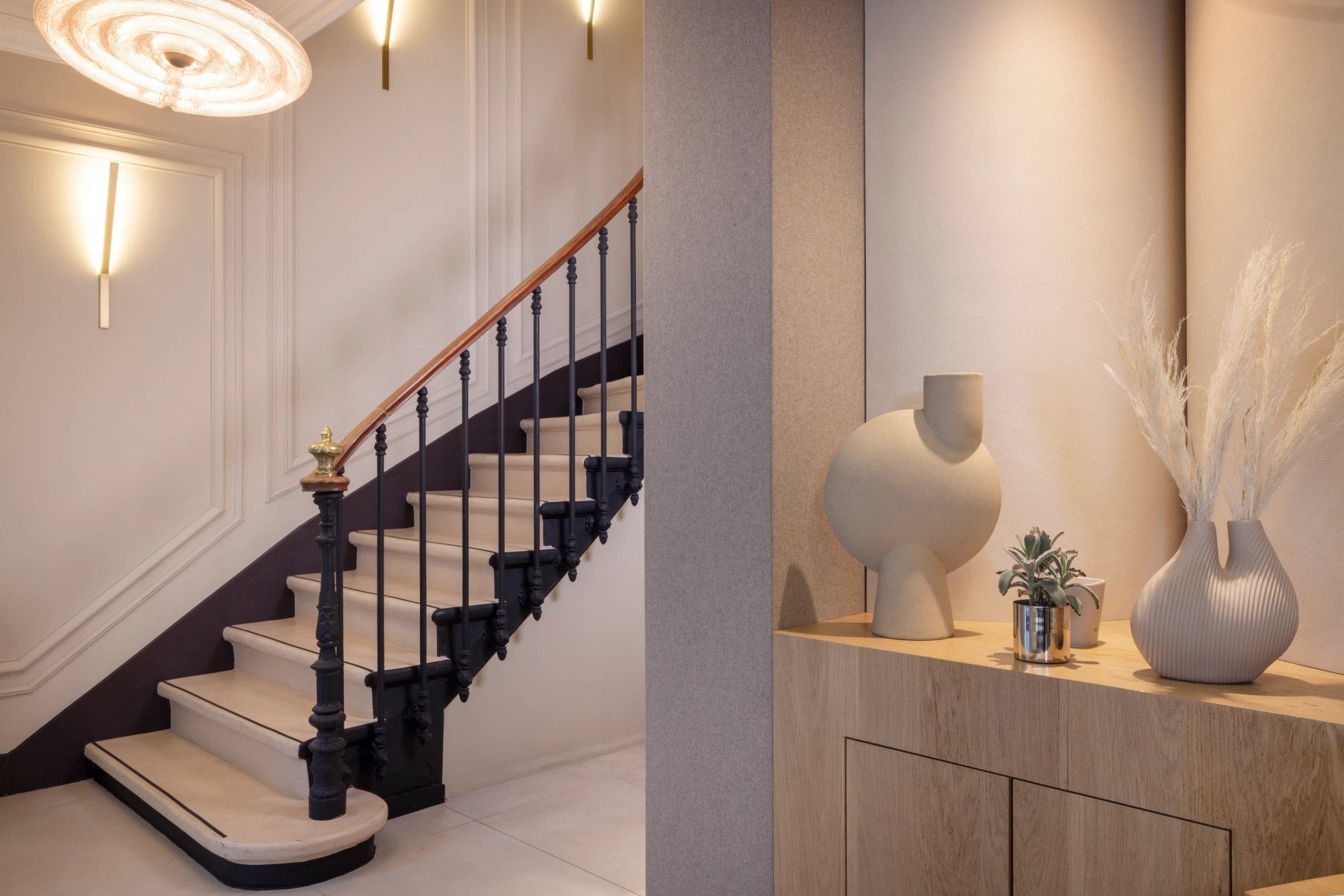 Hôtel Beige Réception Lobby