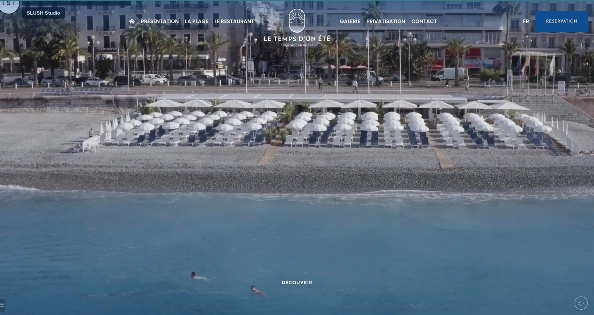 MMCréation Agency | Portfolio Le Temps d'un été Restaurant