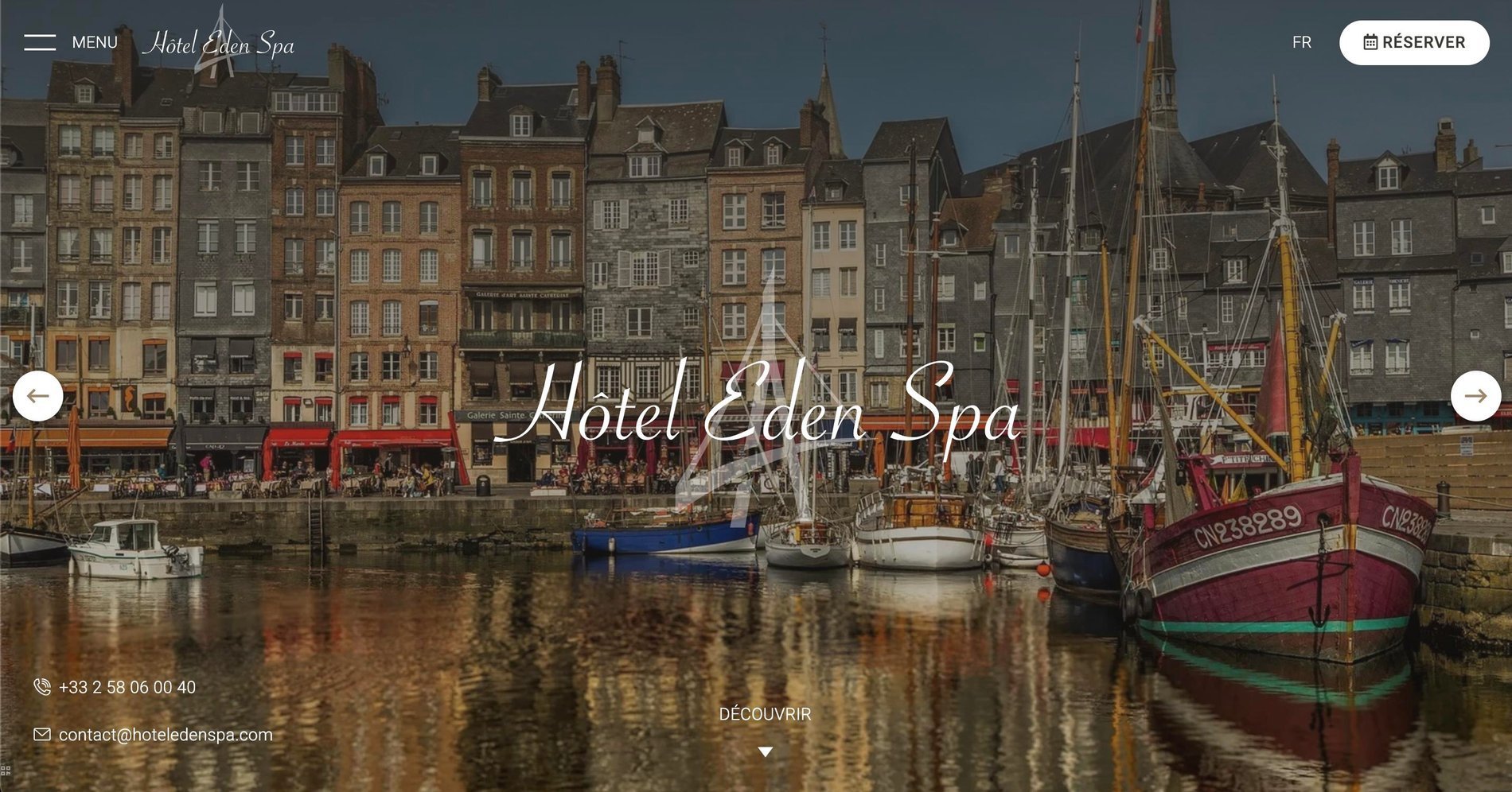 MMCréation Agency | Portfolio Hôtel Eden Spa