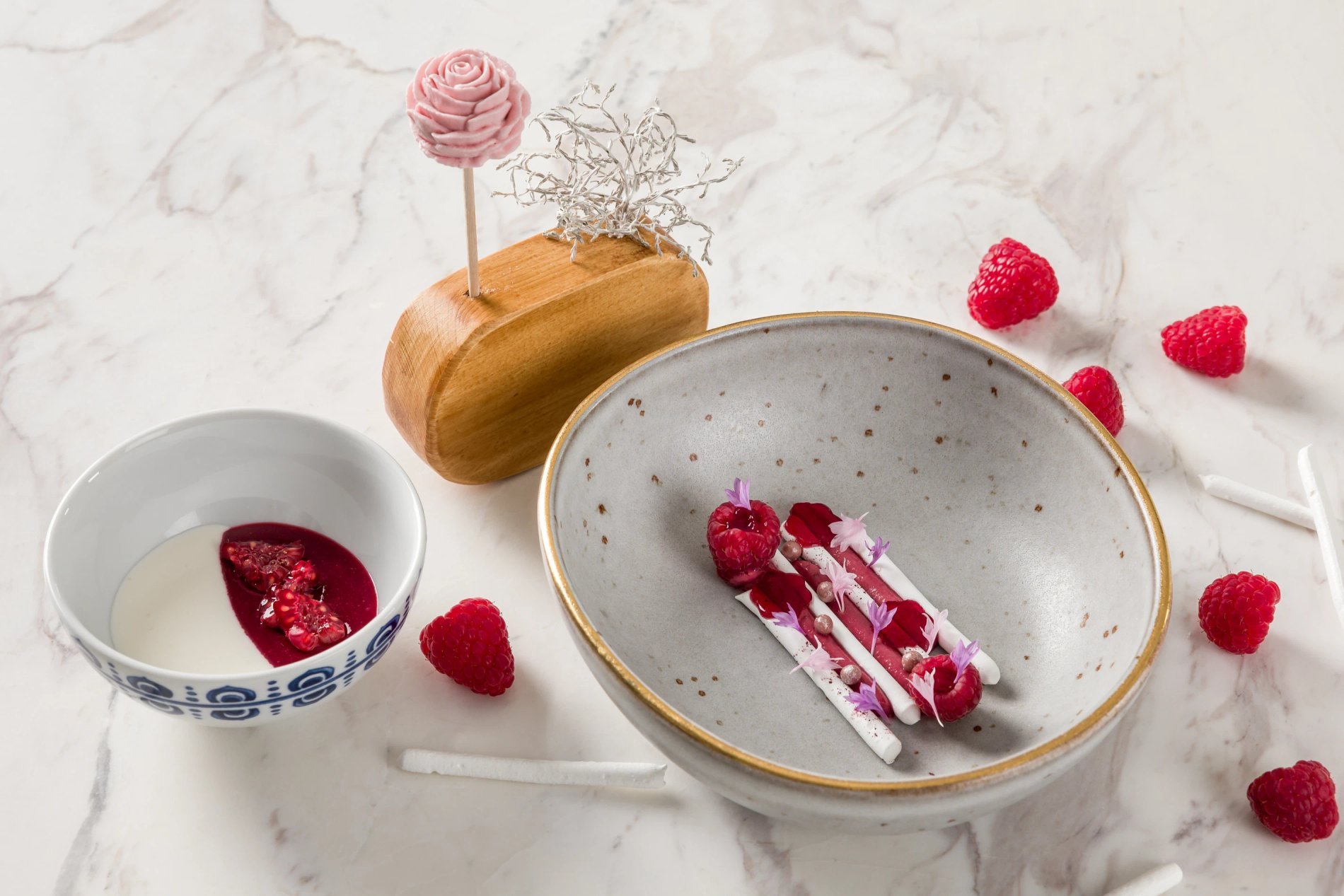 Dish by Le Monument Gourmet Restaurant with chef Julien Montbabut