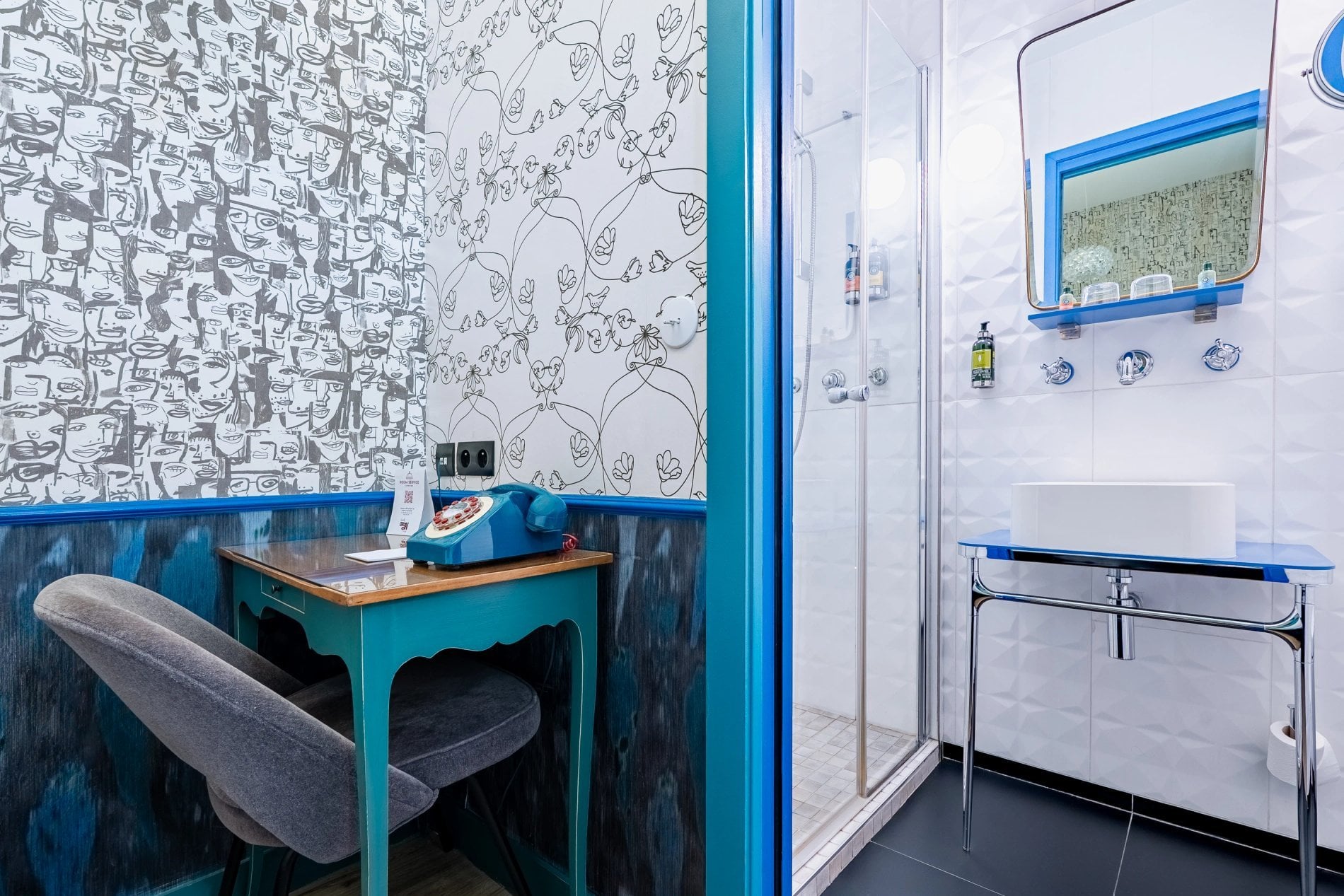 Hôtel de Charme Paris 1er - Single Room - Hôtel Crayon Rouge