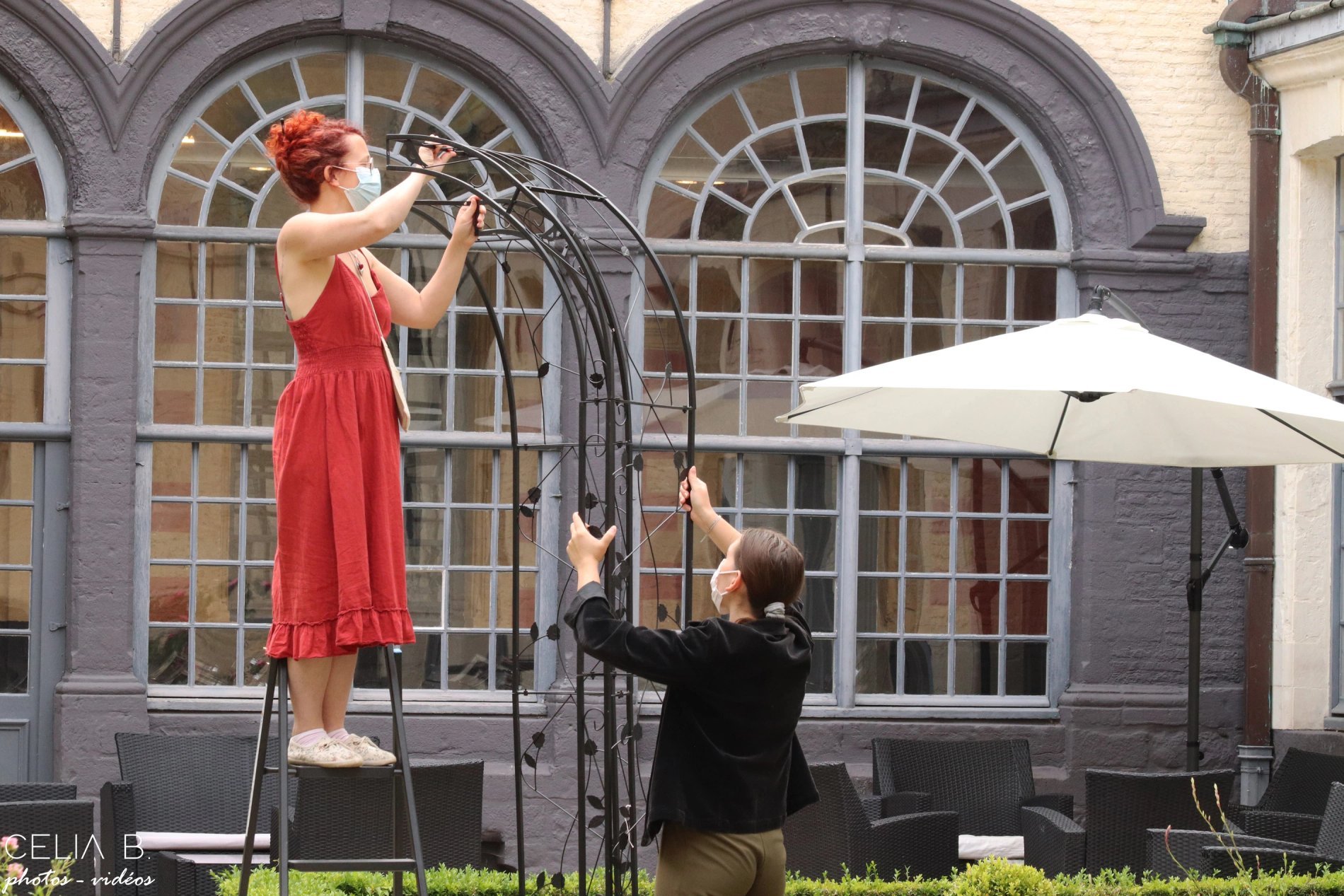 Terrace installation