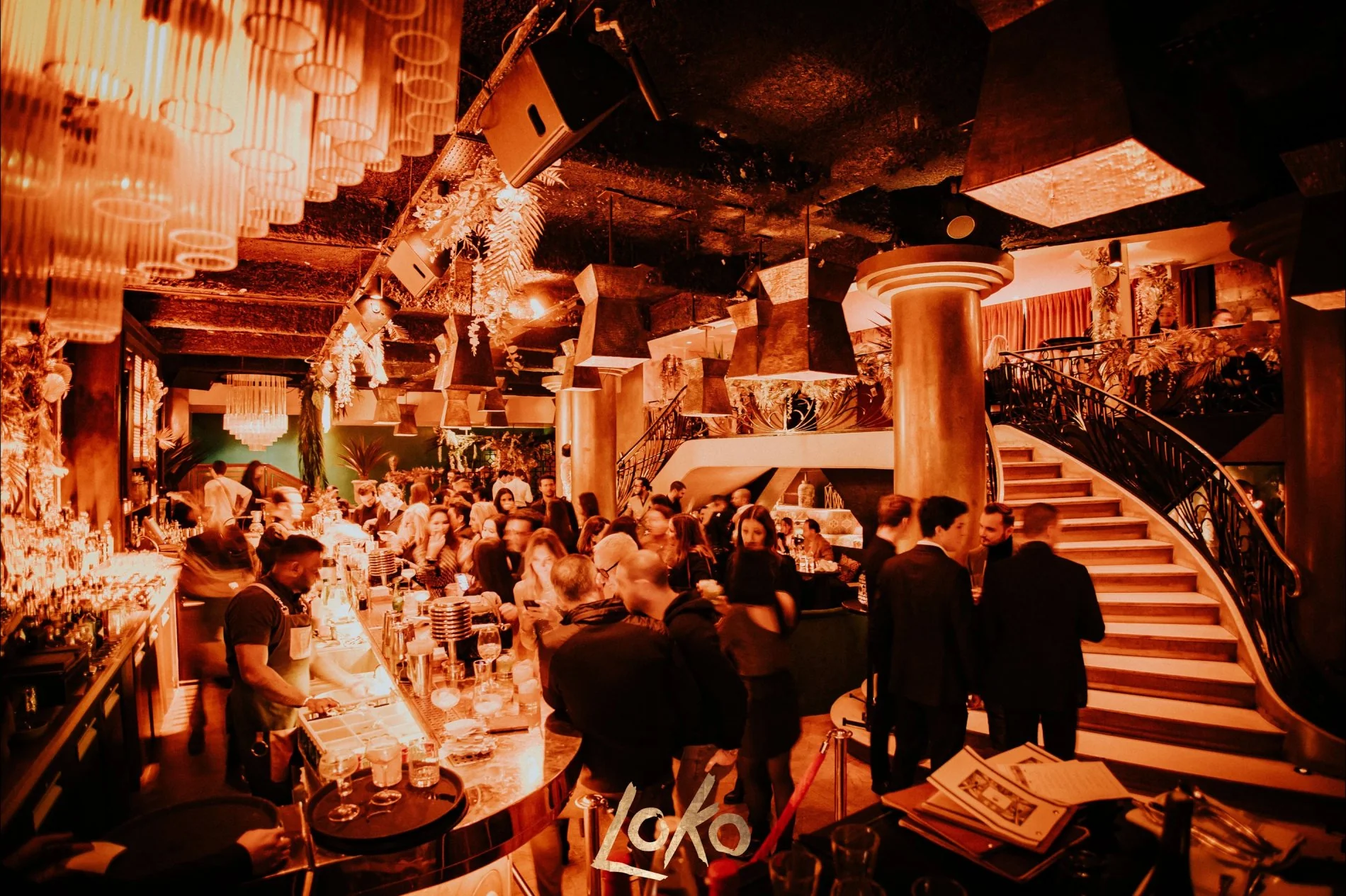 Bar ambiancé à Paris