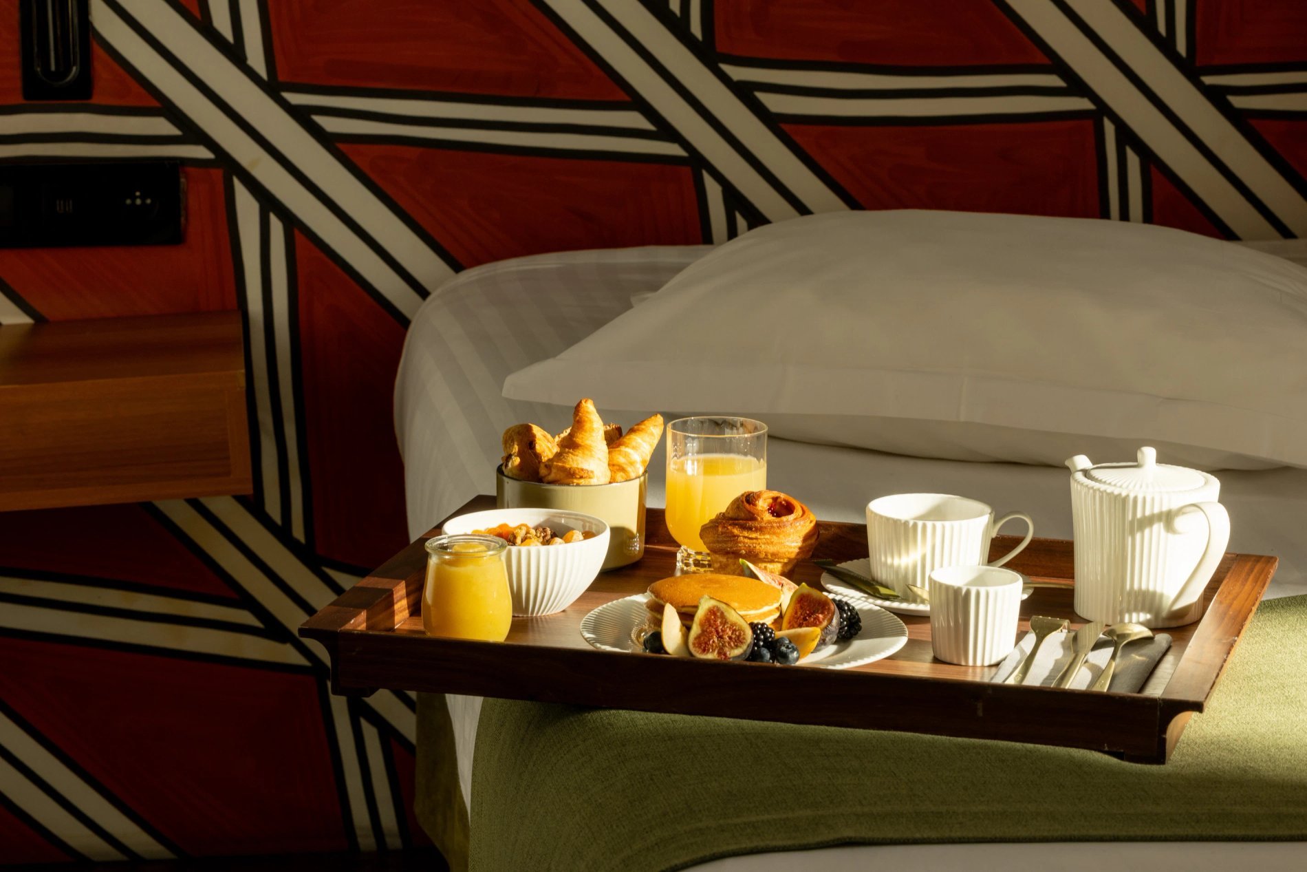 Hôtel Aoriste Petit-déjeuner Chambre