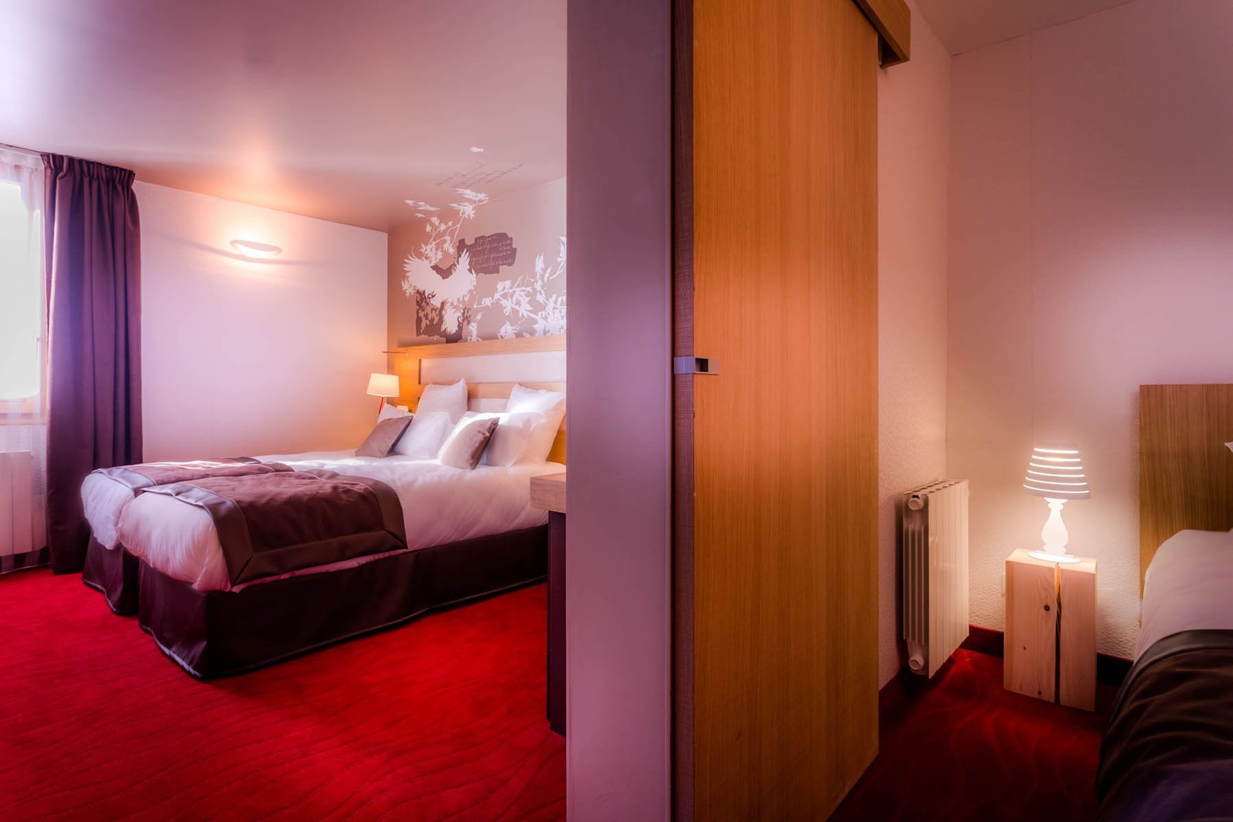 Chambre Triple Classique du Grand Aigle Hôtel & Spa à Serre Chevalier