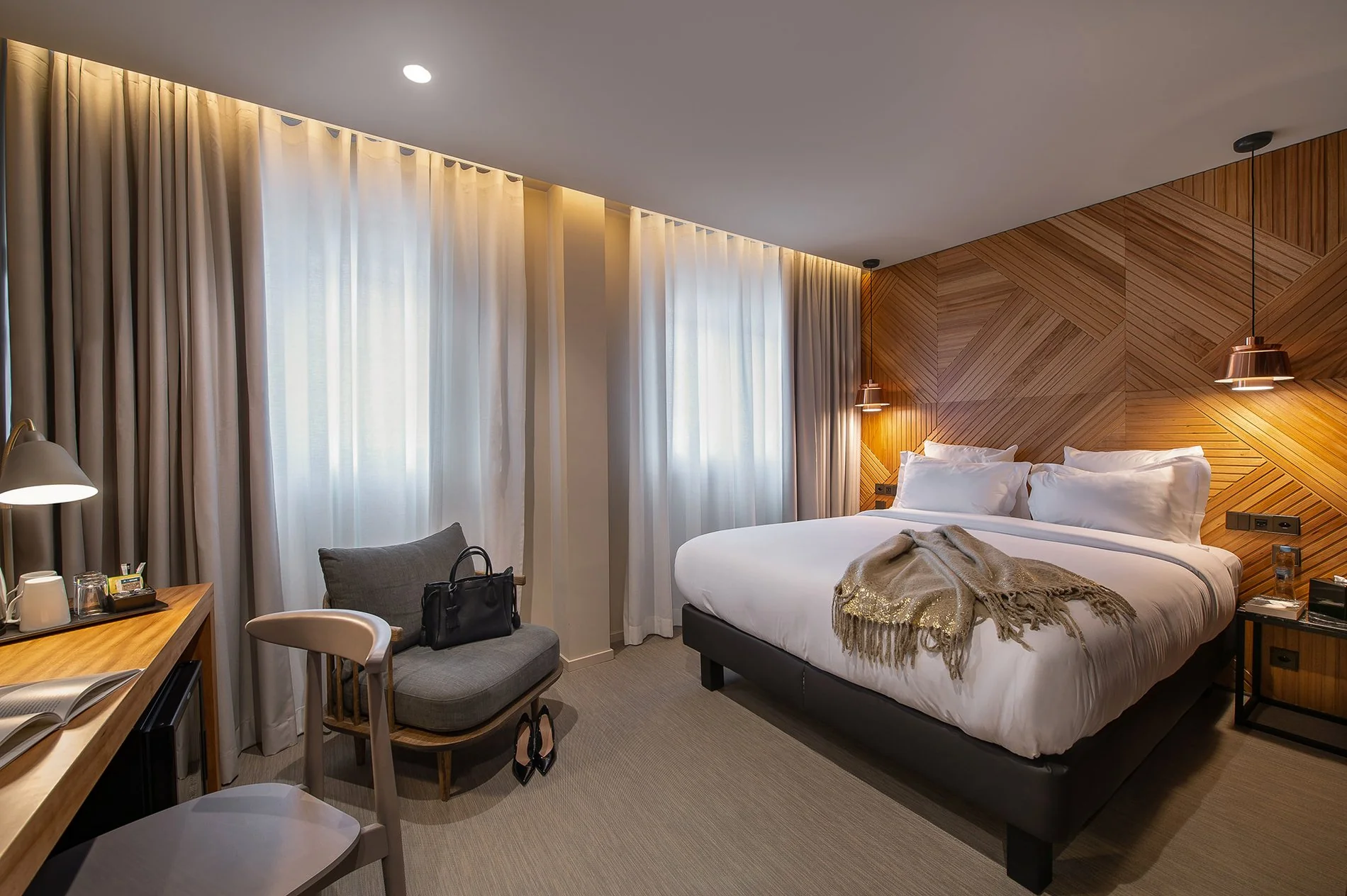 Chambre Club — 9Hotel Pâquis Genève, hôtel près de la gare