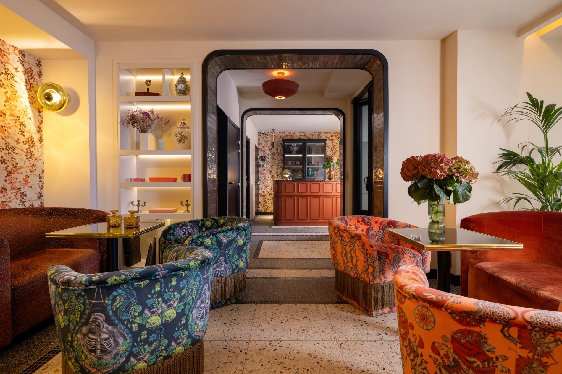 Hôtel Ginette à la Folie Salon Lobby