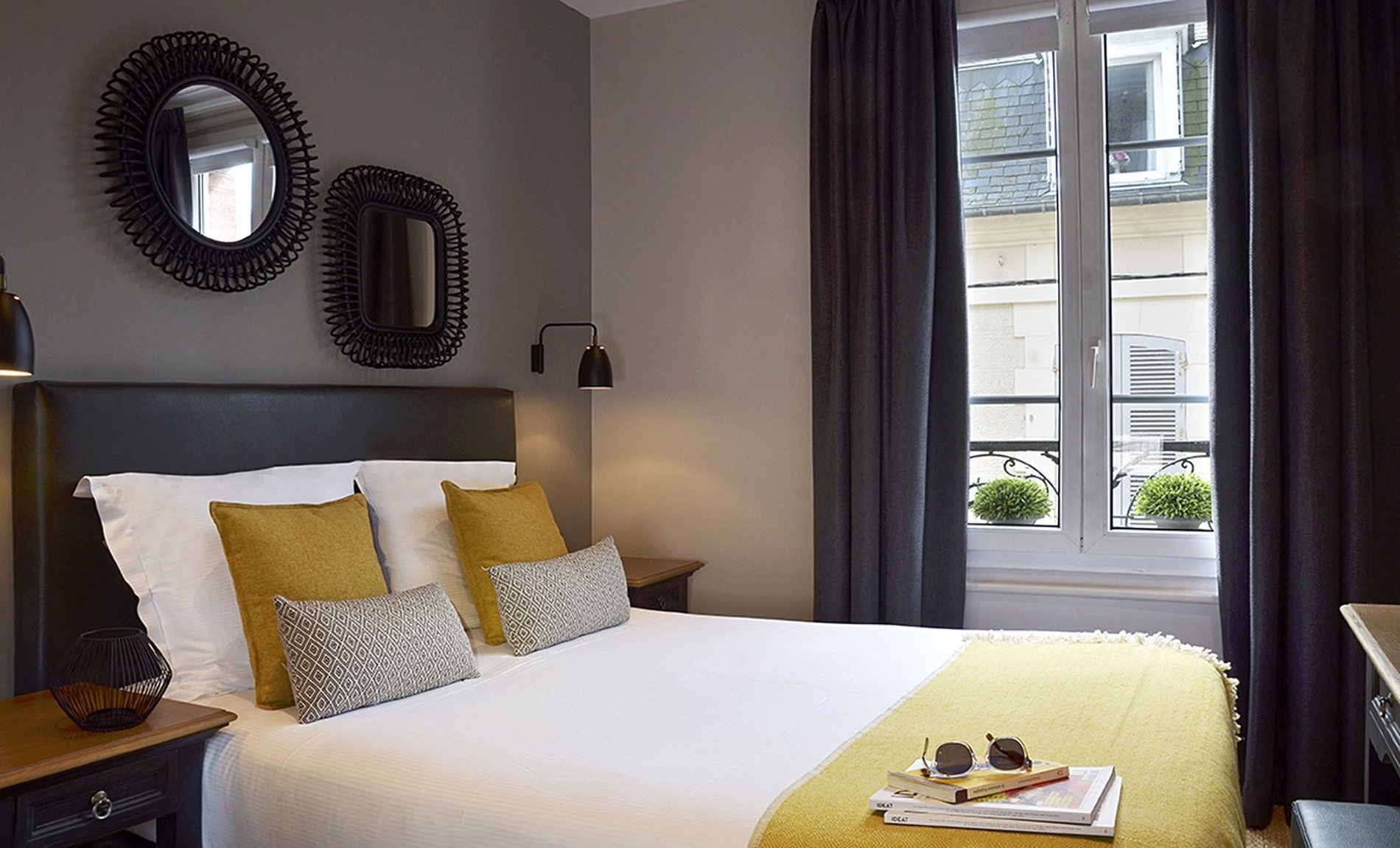 Hotel Le Fer à Cheval Trouville Chambre Cosy