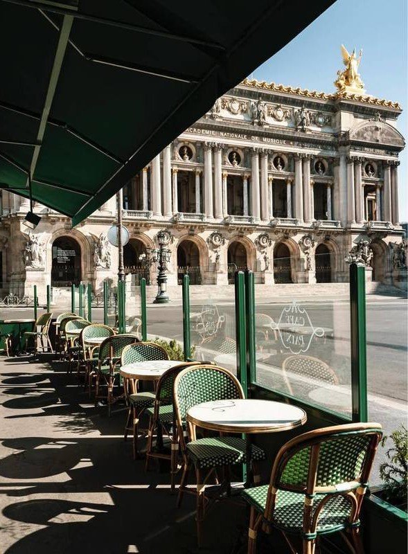 Café de la Paix, Café und Restaurant gegenüber der Opéra Garnier in Paris