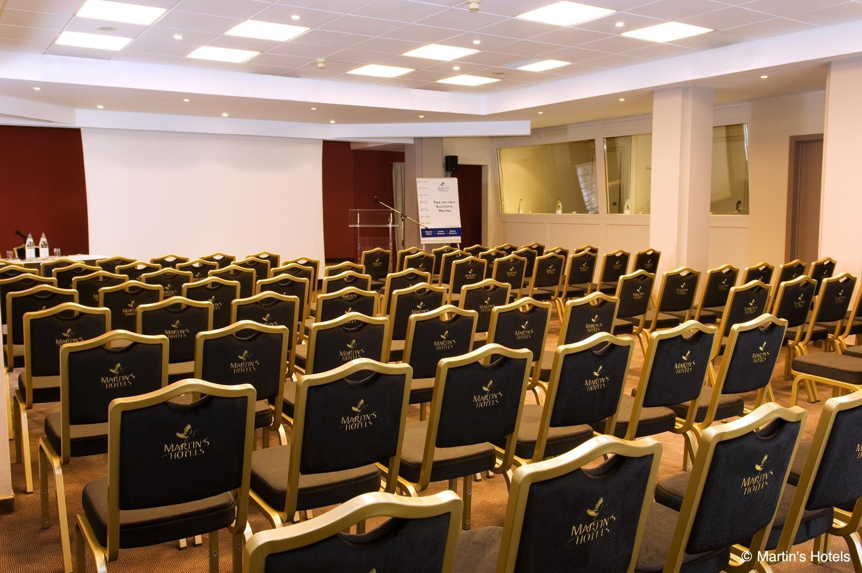 Konferenzraum in Theaterbestuhlung im Martin's Brussels EU
