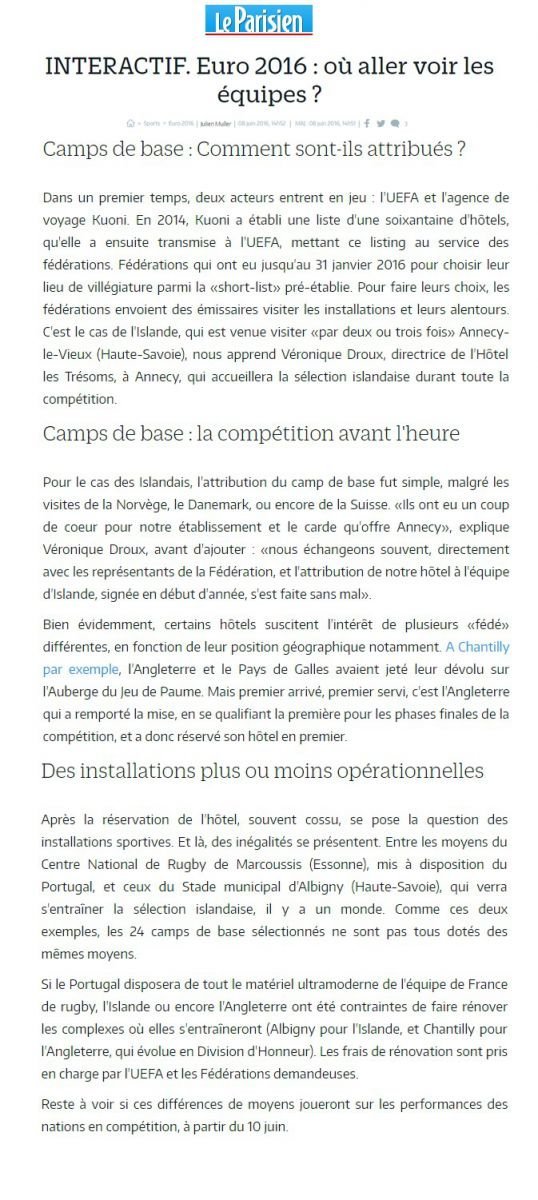 Les Trésoms | Press