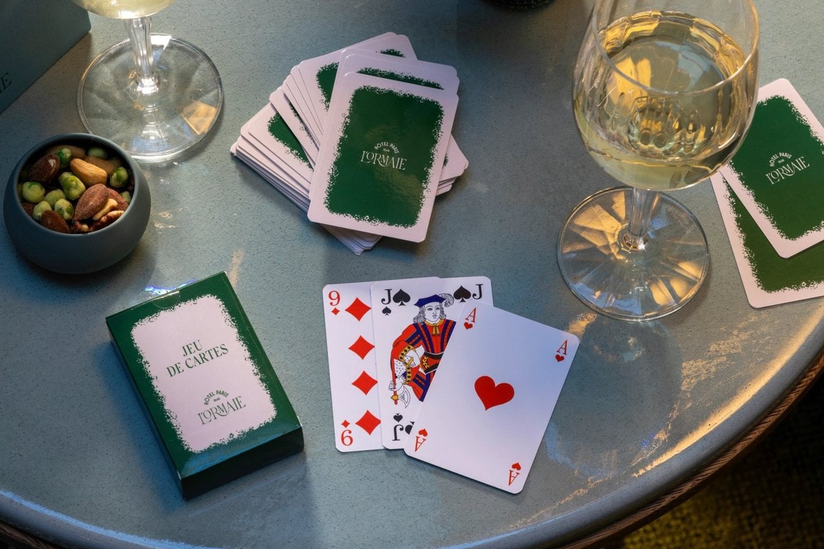 Hôtel L'Ormaie, Hôtel L'Ormaie Jeu de cartes
