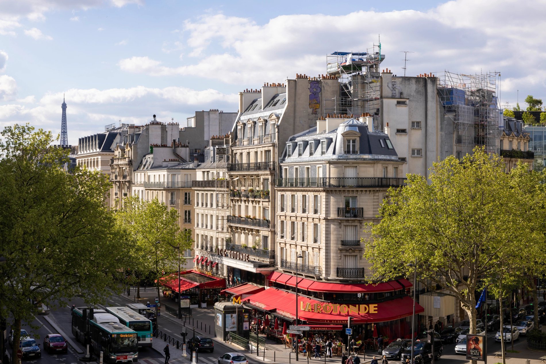 Hôtel Raspail Montparnasse Junior Suite Vue Tour Eiffel