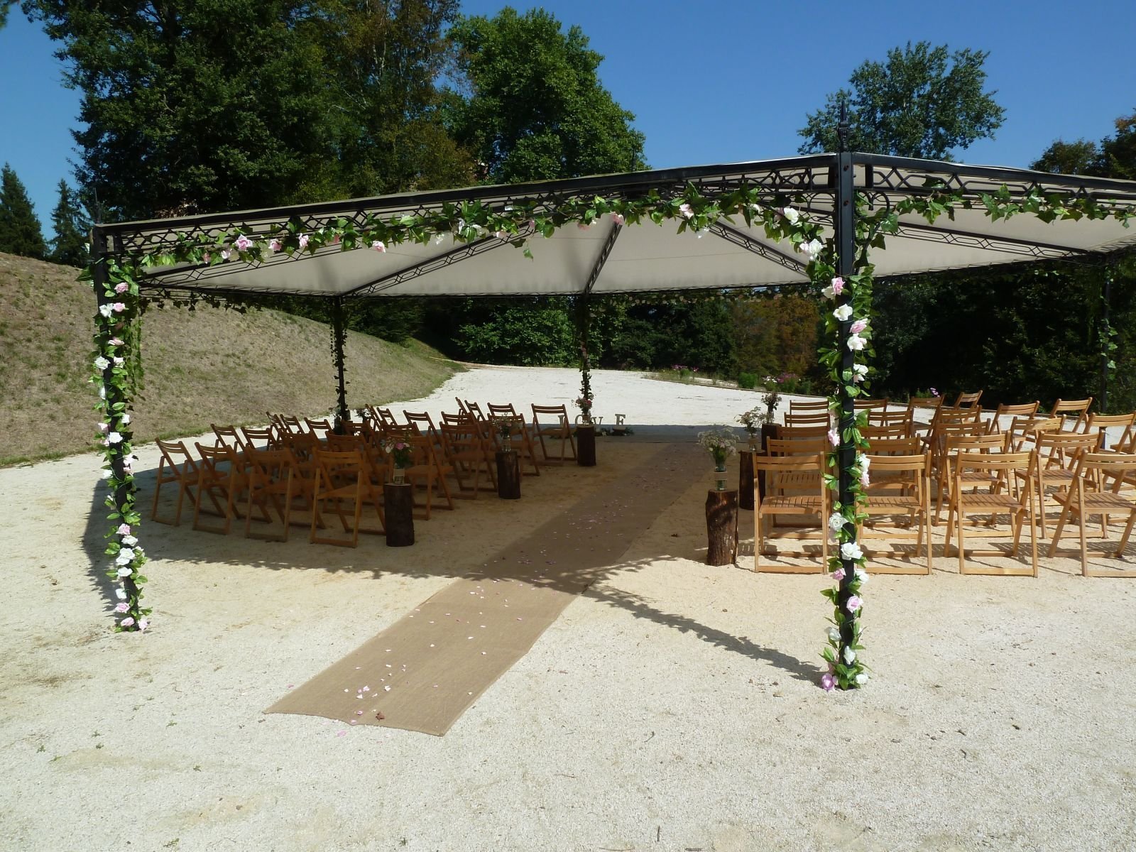 Wedding ceremony - pergola