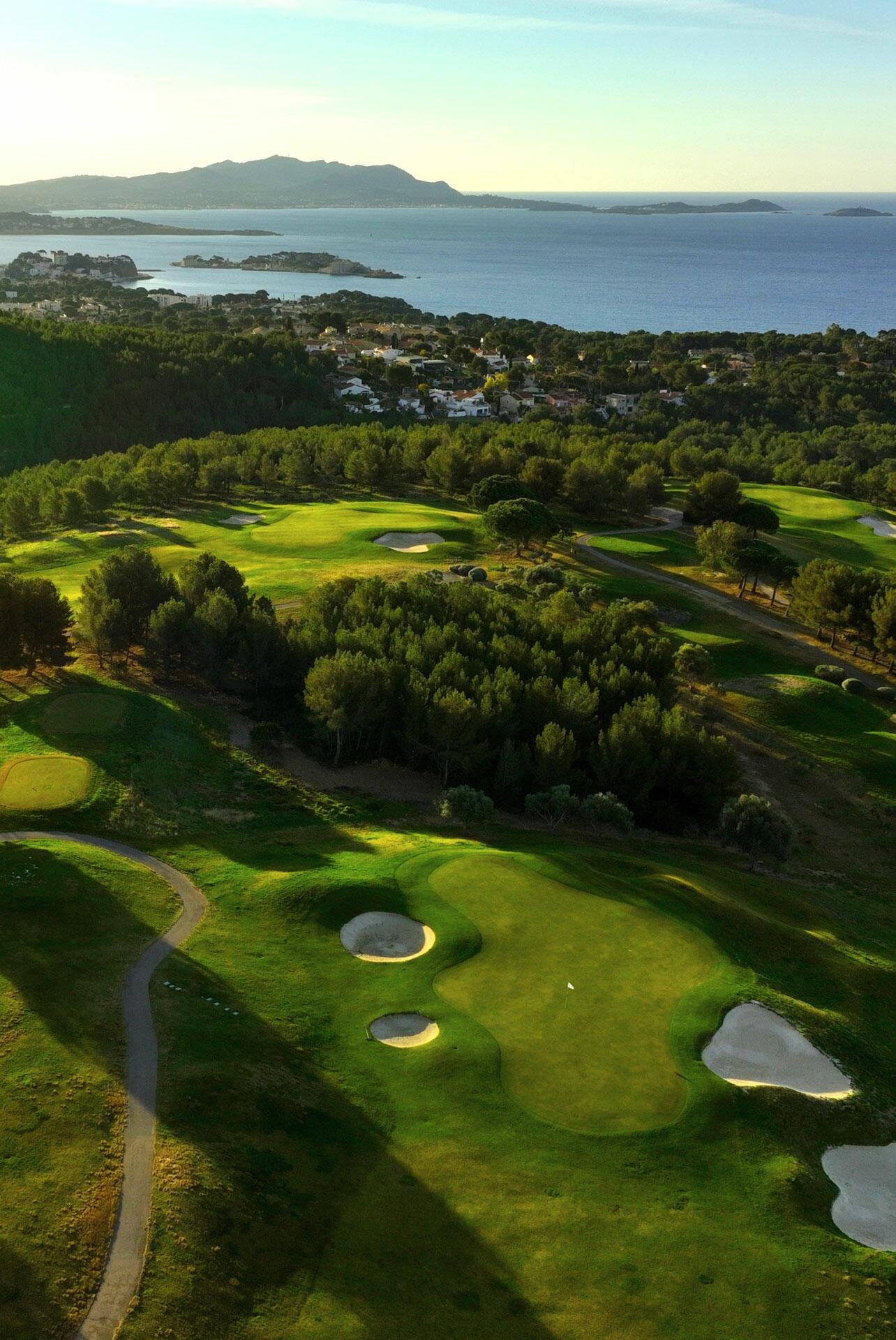 Golf with sea view Provence