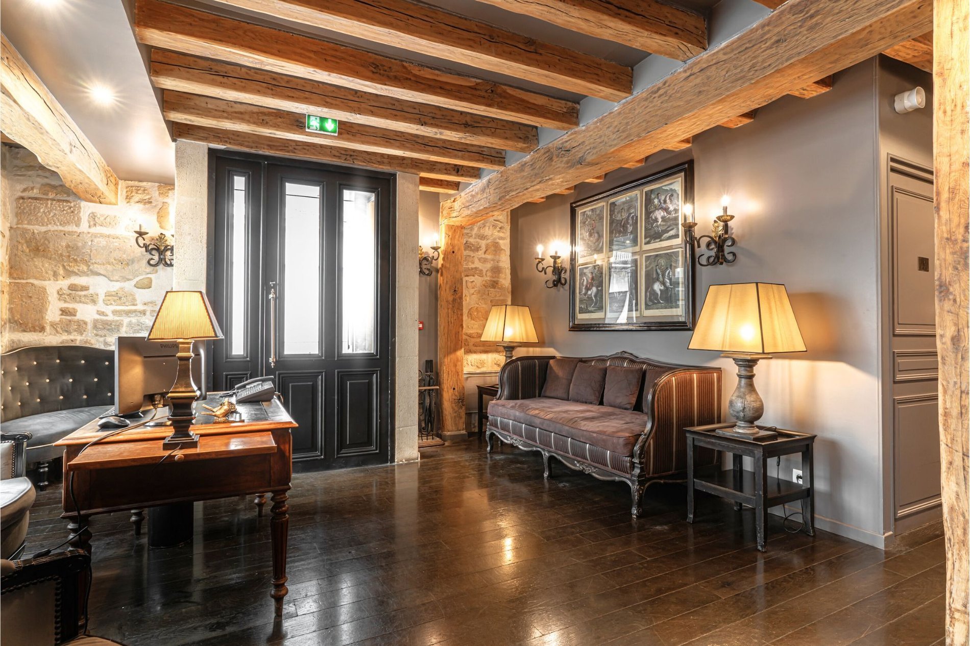 Reception - Hôtel Saint-Louis Marais - Hotel Paris 4