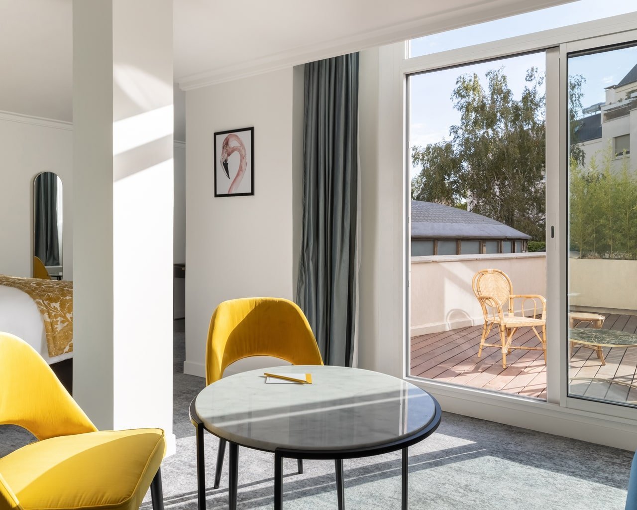Voco Paris Montparnasse Suite - private terrace