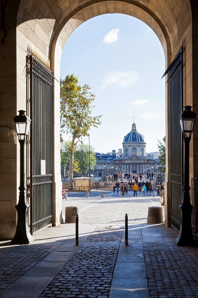 Vue sur l'Académie Française