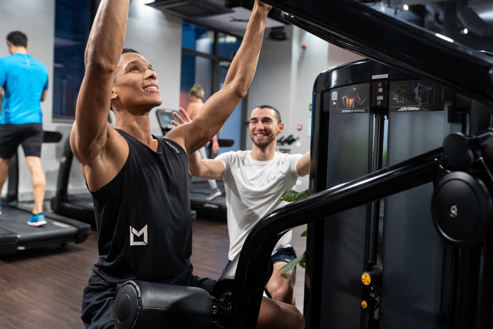 Fitness-Training mit moderner Ausstattung bei Martin's Hotels.