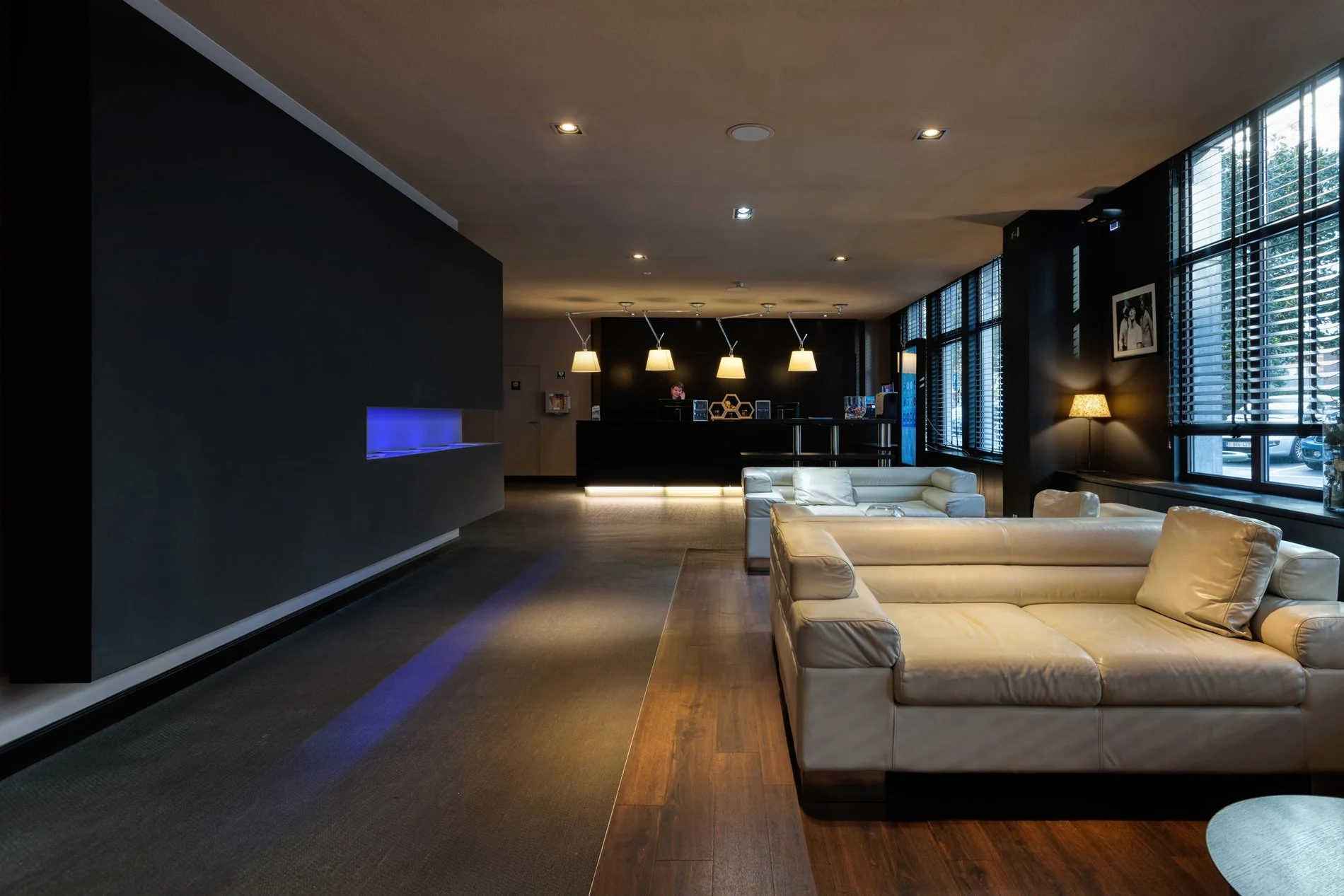 Espace lounge contemporain au Martin's Brussels EU