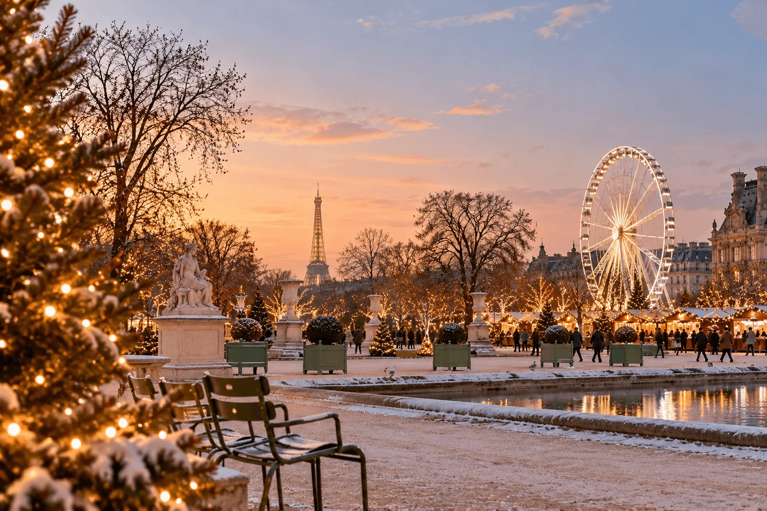 Vacances de Noël à Paris - Les Hôtels Saint-Louis