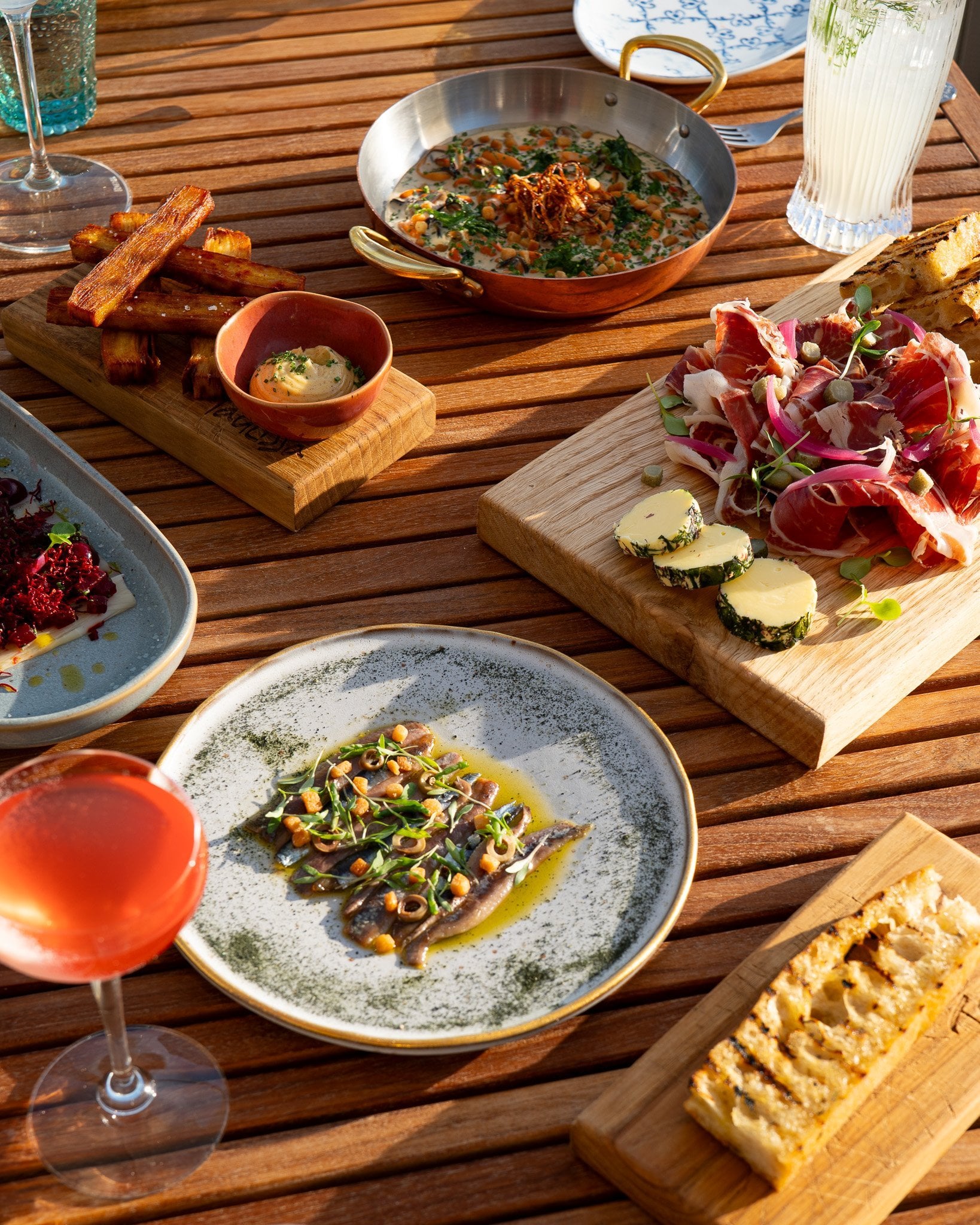 Delicious dishes at Bar Taulissa.