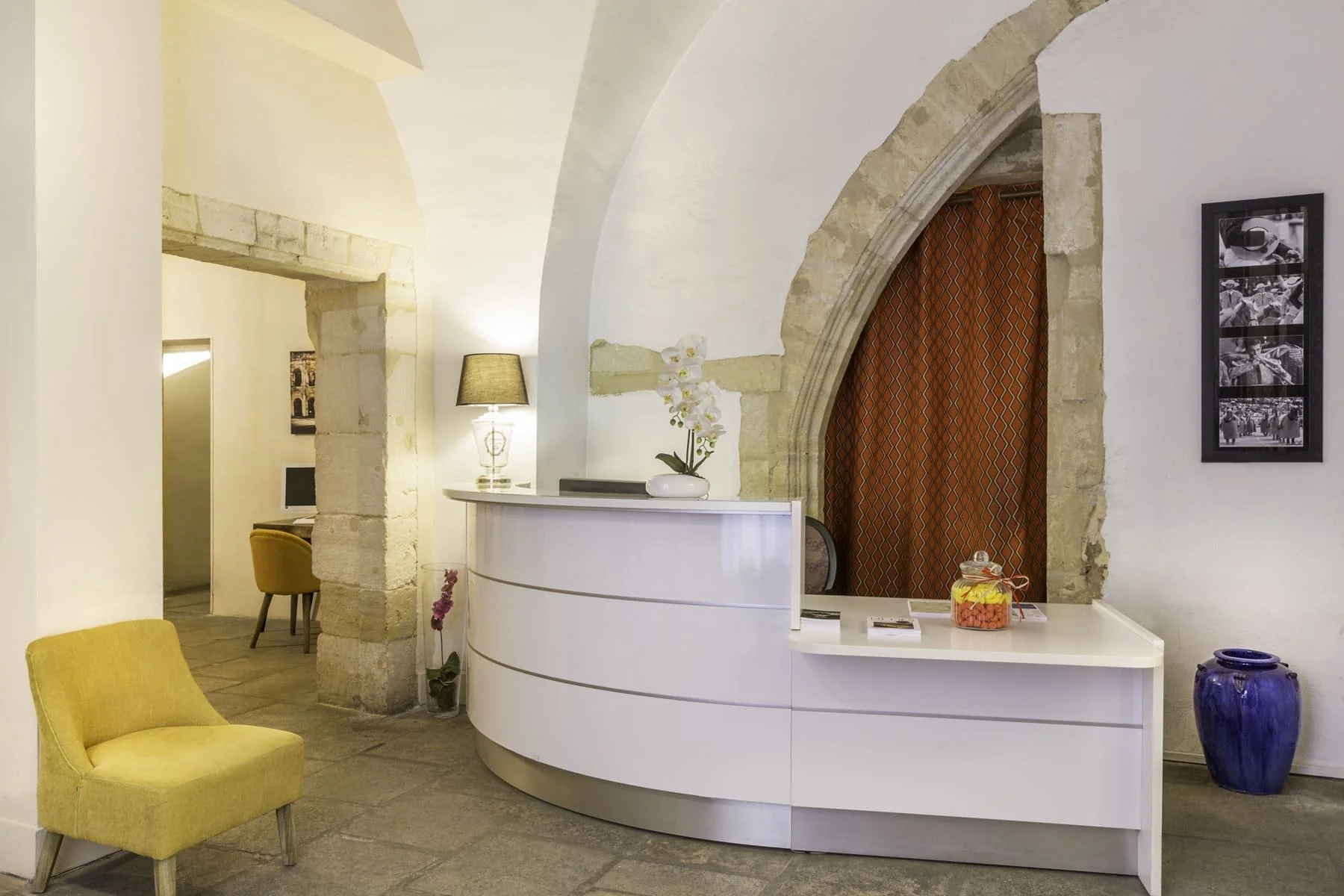 Best Western Marquis de la Baume Réception de l'hôtel