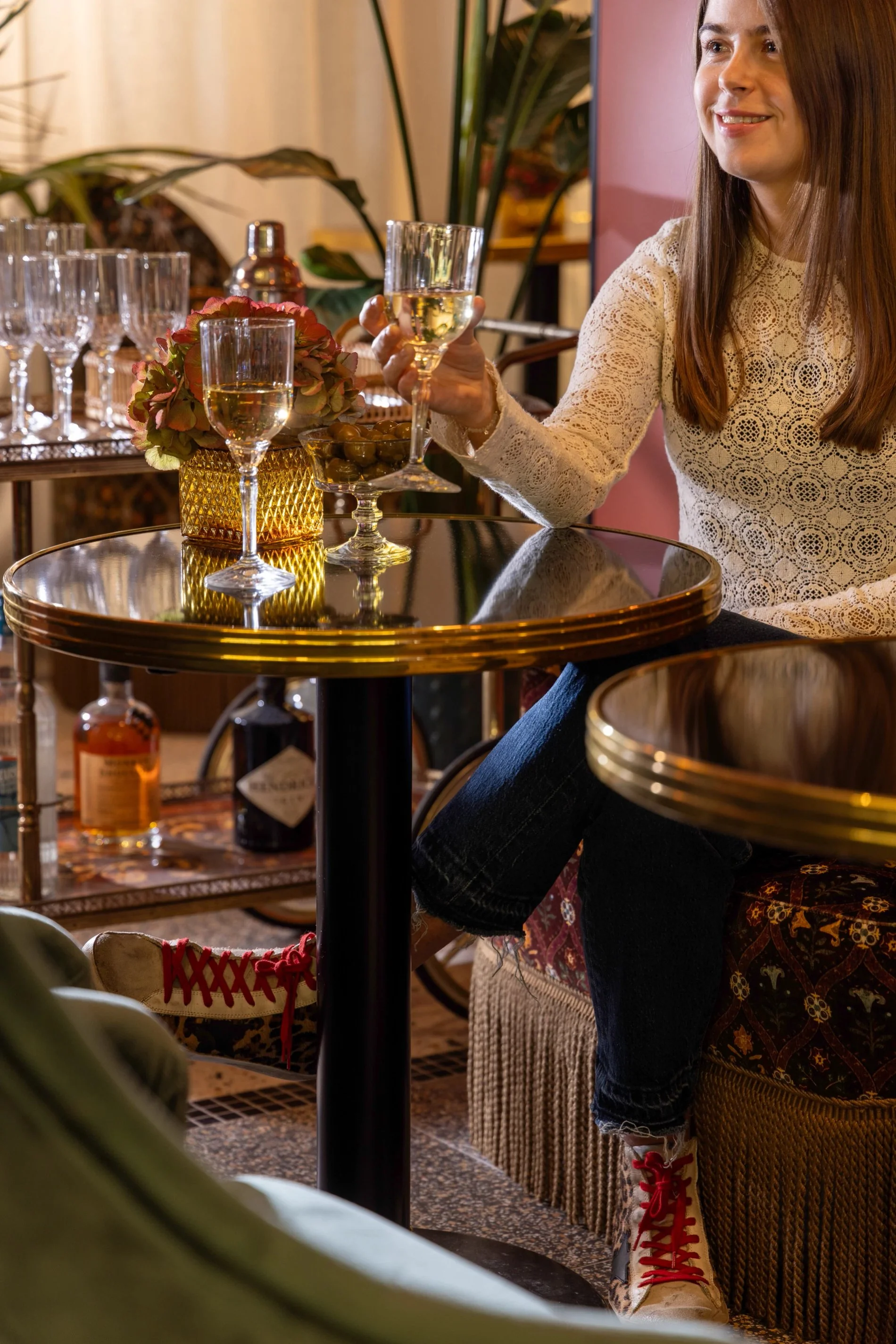 Hôtel Ginette à la Folie Honesty Bar Champagne