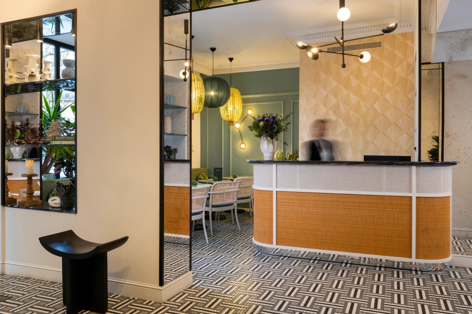 Hôtel Le Lavoisier Lobby Réception