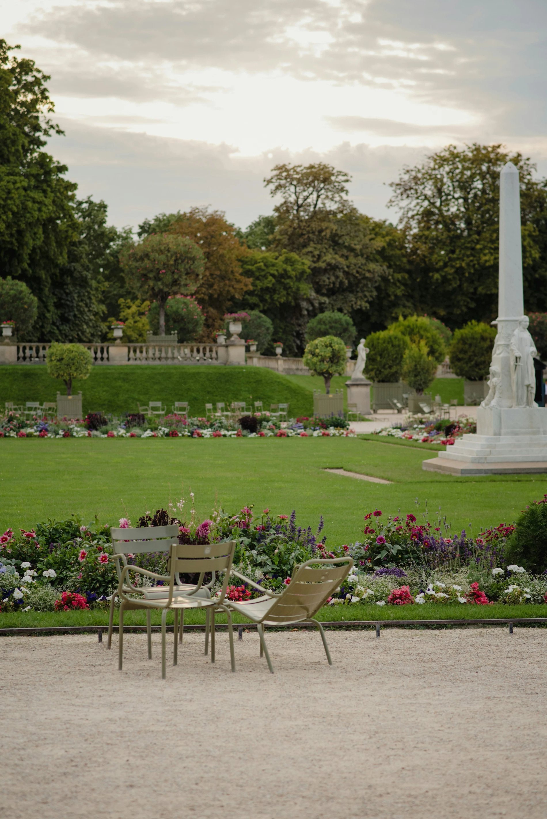 Luxembourg Garden near Hôtel Prince de Conti