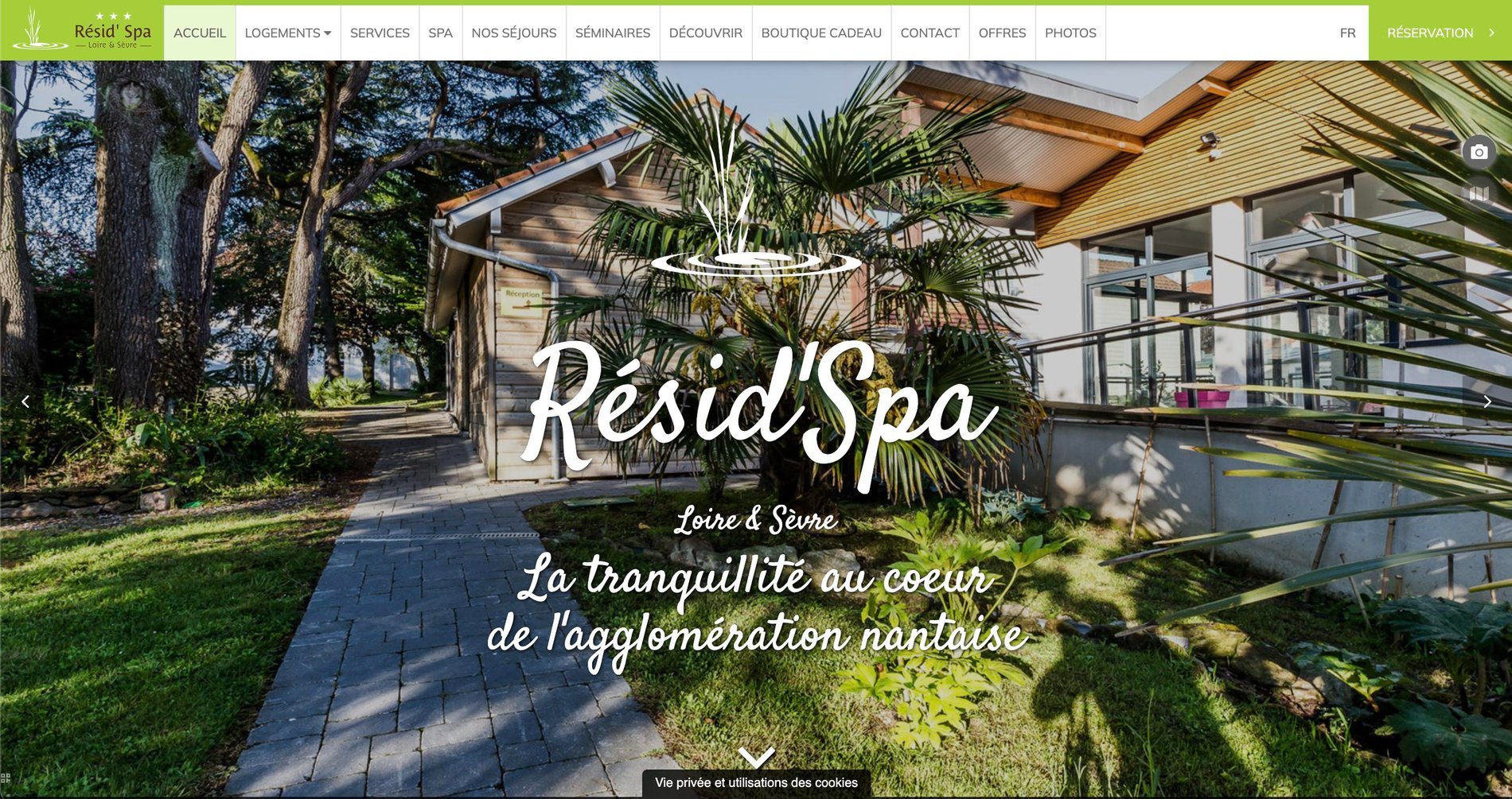 MMCréation Agency | Portfolio Résid'Spa