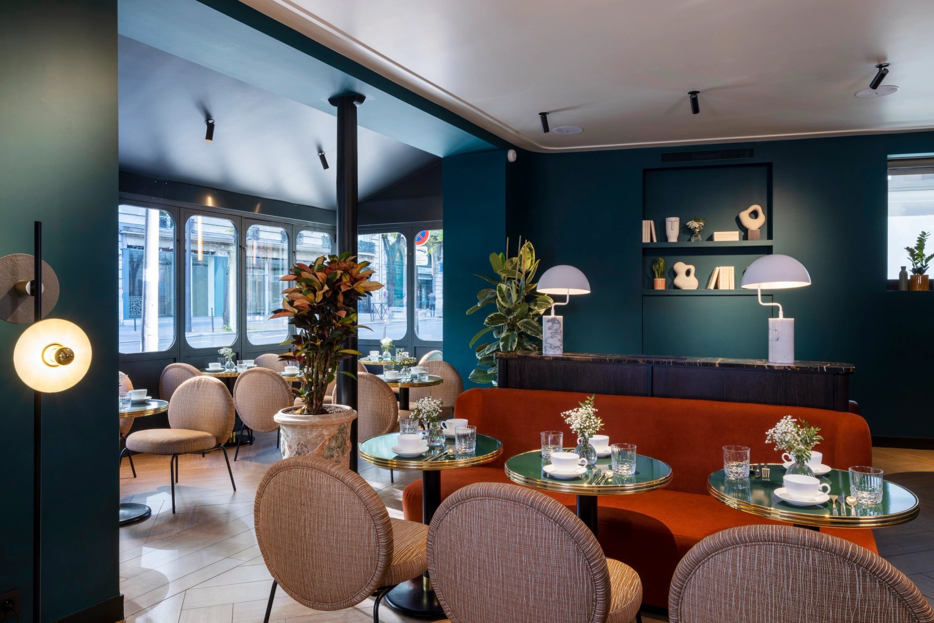 Hôtel Toujours Petit déjeuner salle du buffet