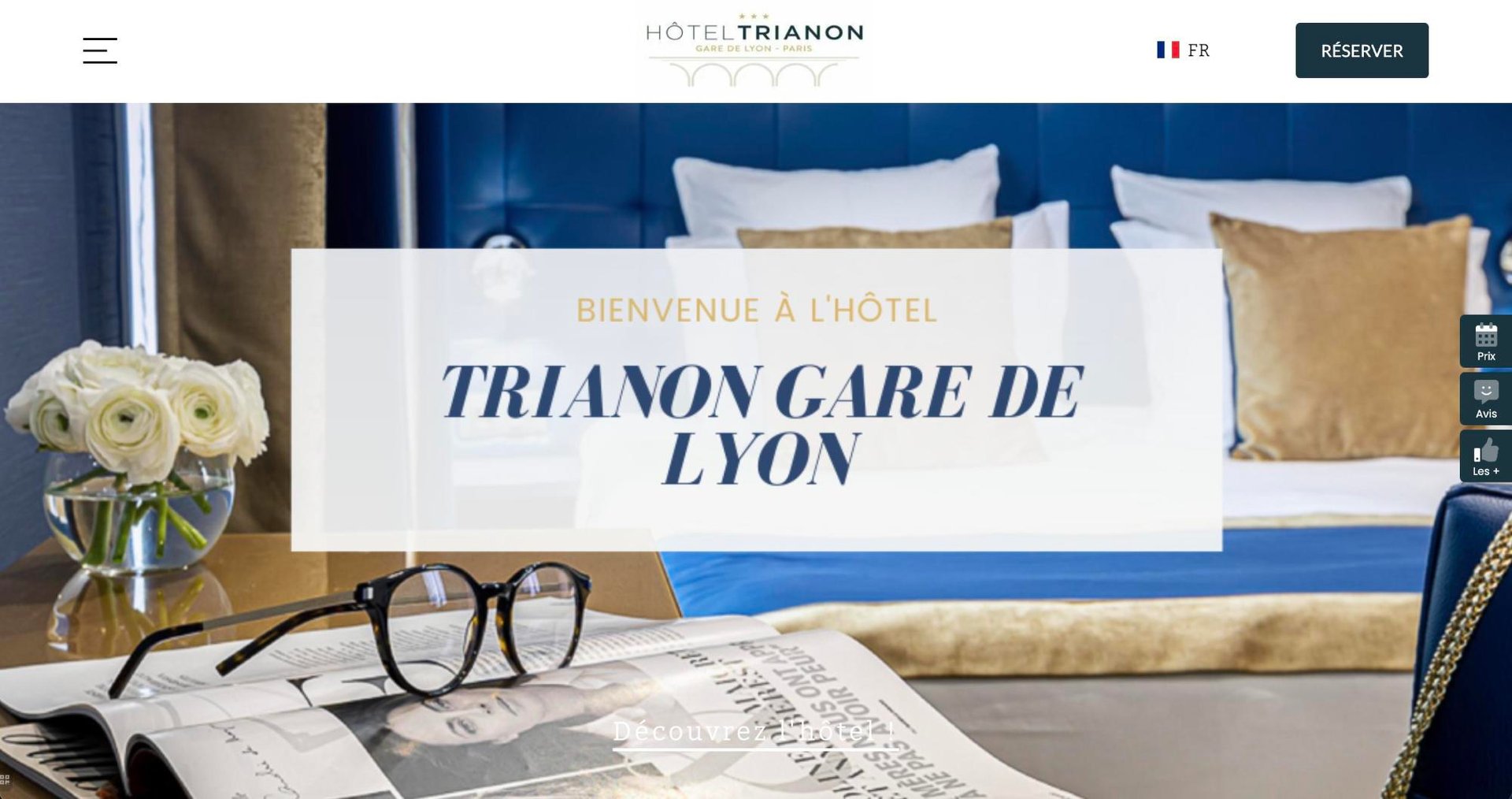 MMCréation Agency | Portfolio Hôtel Trianon