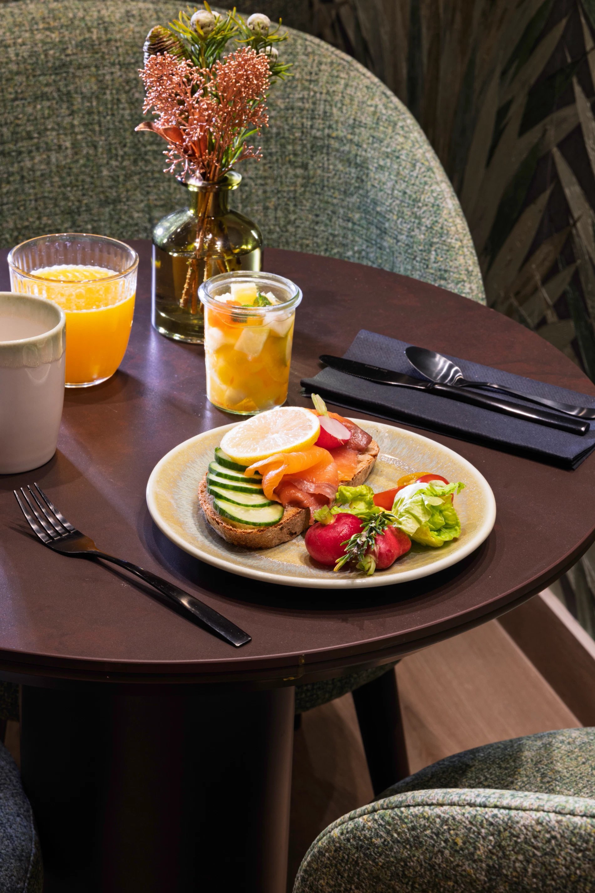 Hôtel Théorème Salon Petit-déjeuner buffet