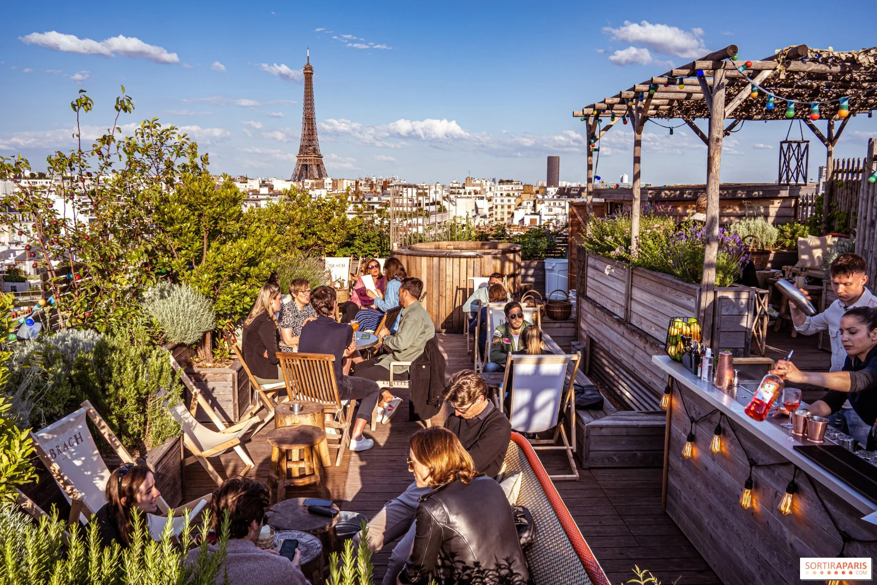 summer vacations in Paris - rooftop paris