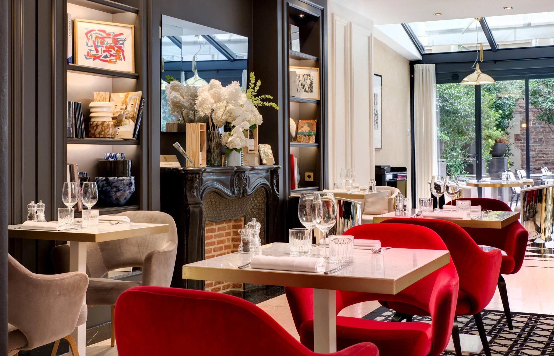 Hôtel Bowmann | Restaurant room